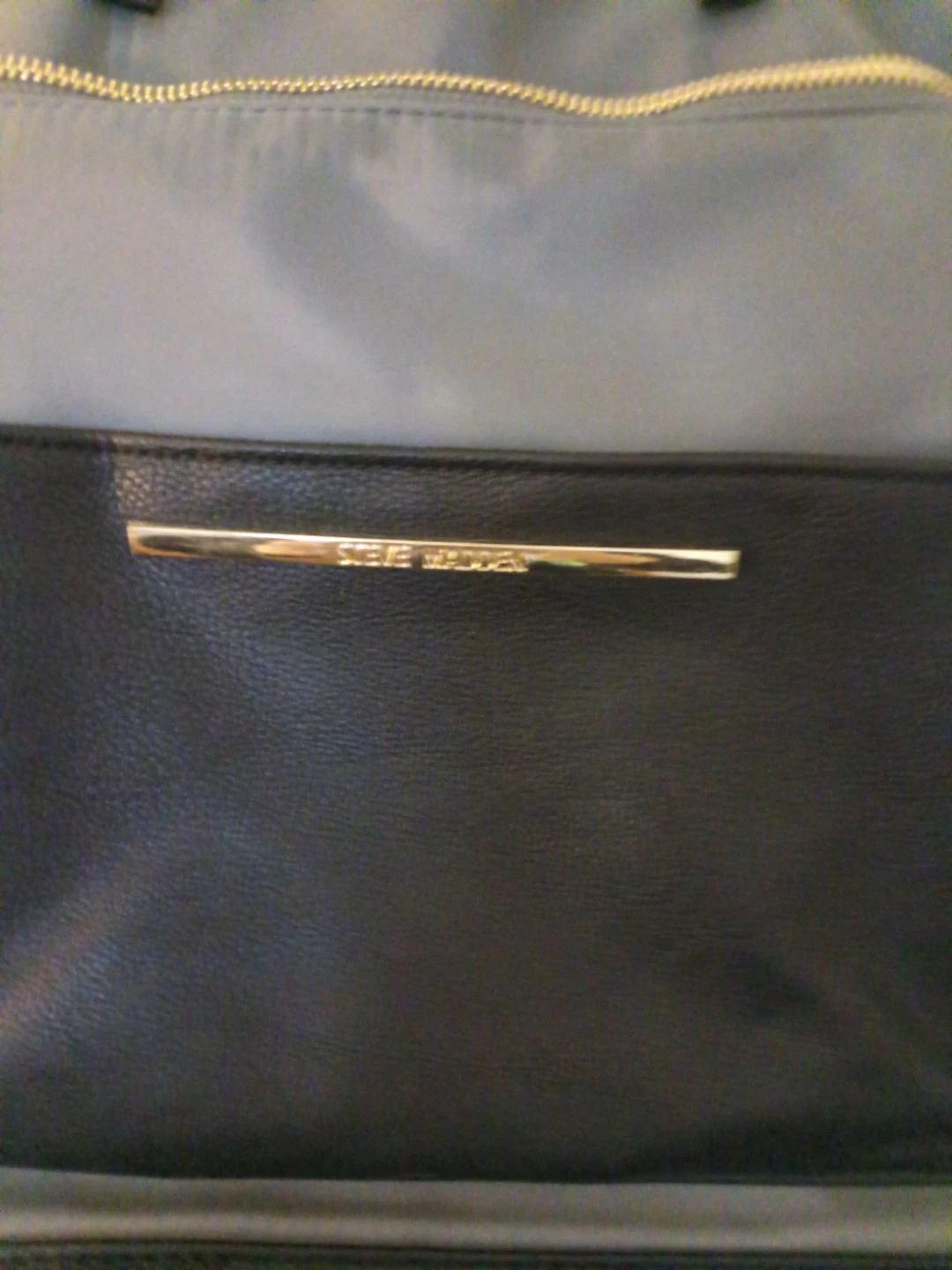 Steve Madden Gray and Black Backpack - photo 2