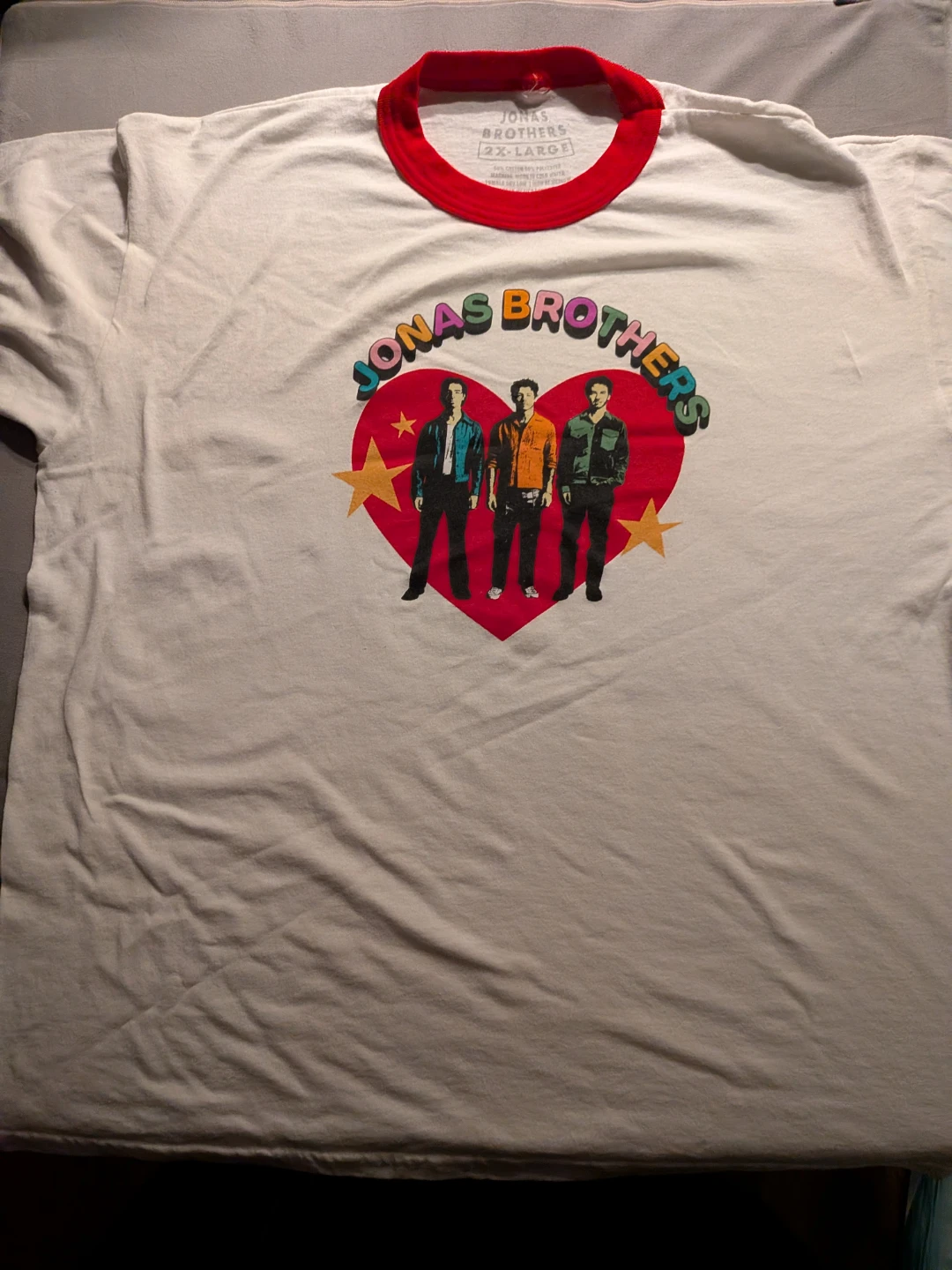 Jonas Brothers Graphic Ringer T-Shirt