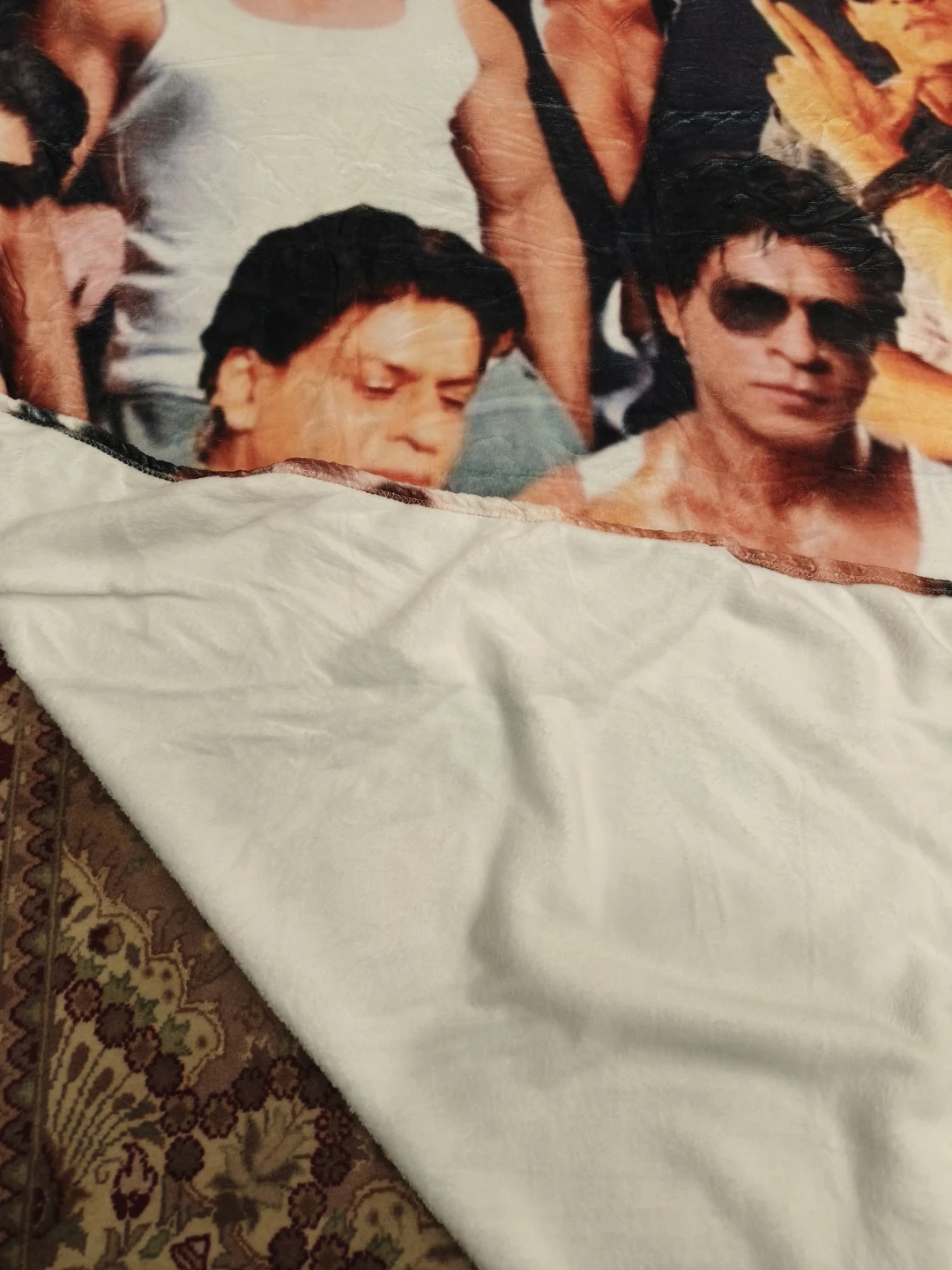 Shah Rukh Khan Print Throw Blanket - photo 2