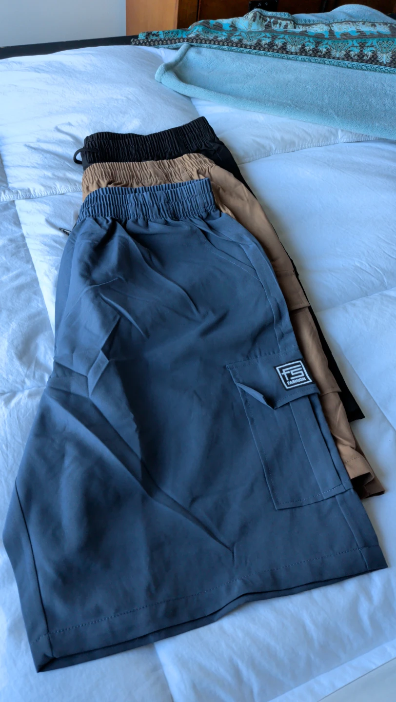 3 Pairs of FS Fashion Cargo Shorts