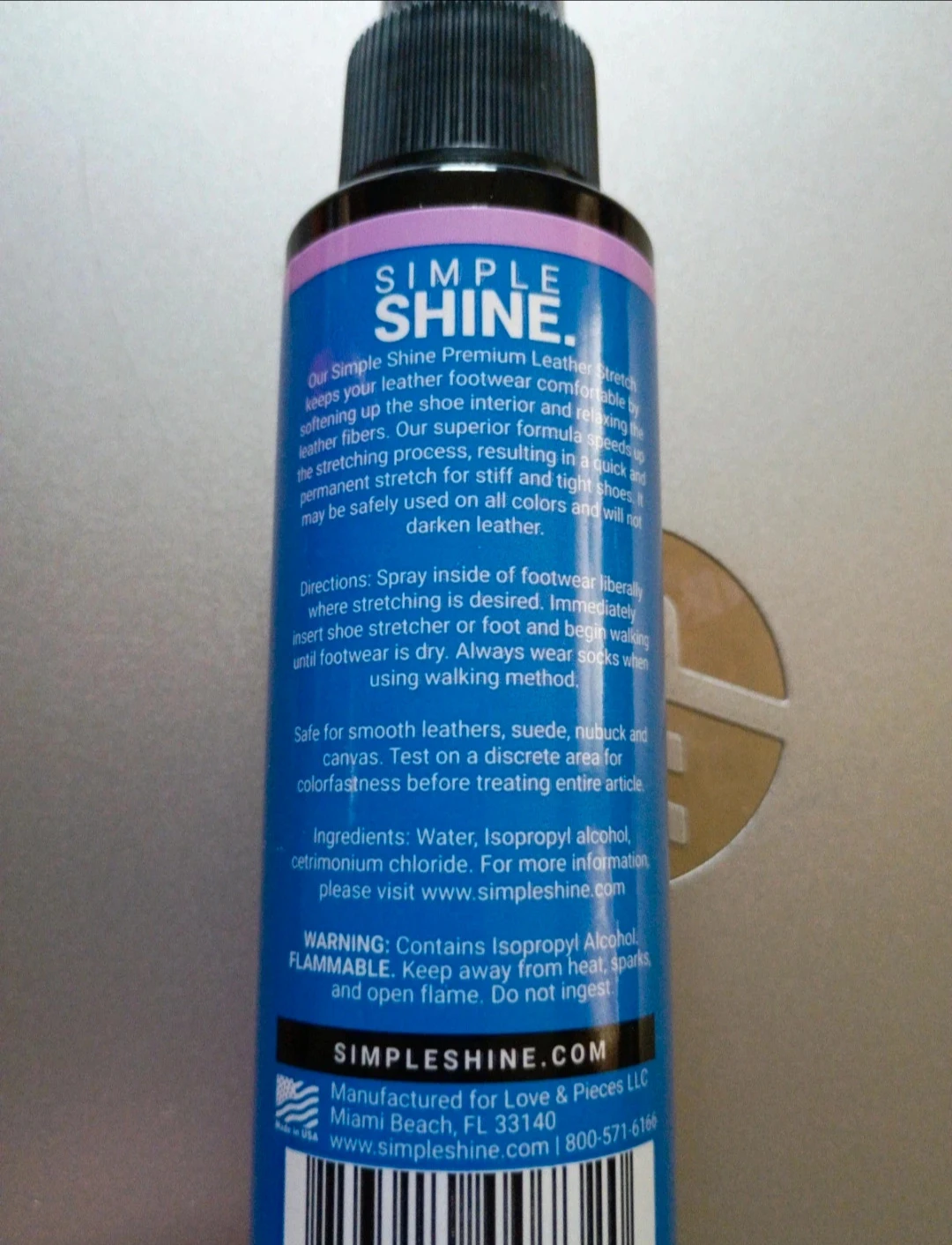 Simple Shine Premium Leather Stretch Spray - photo 3