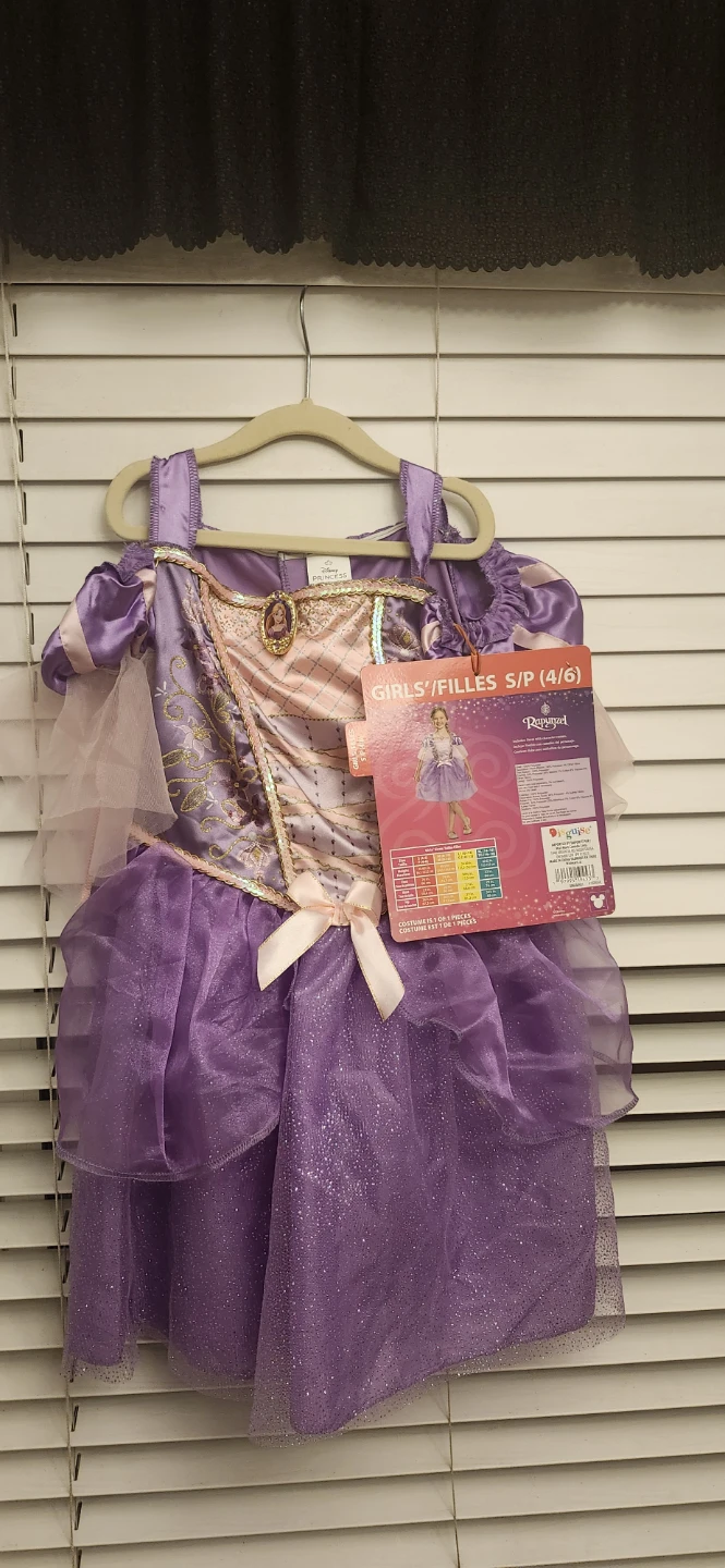 Disney Princess Rapunzel Costume Size S/P (4/6)