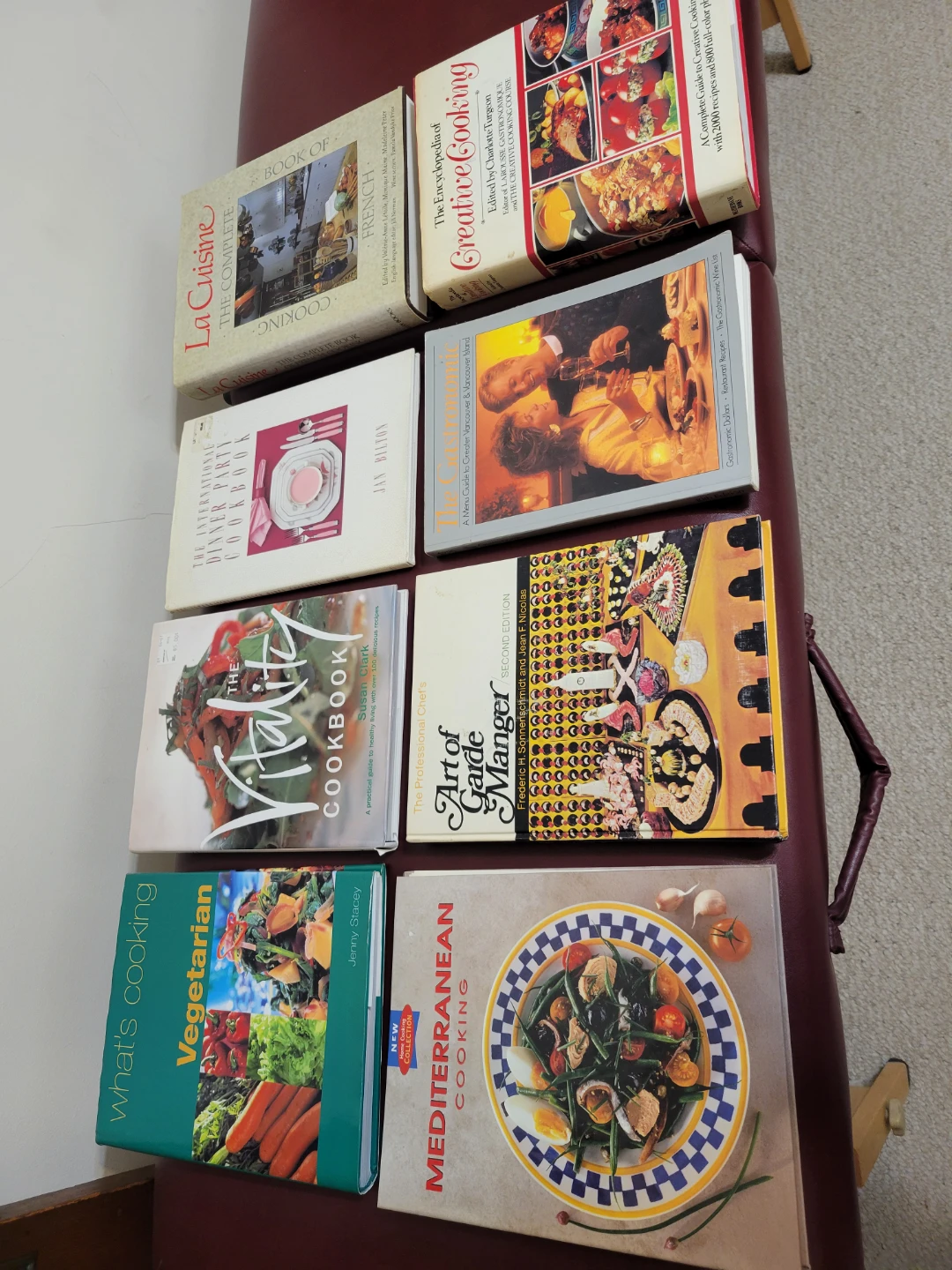 Selection of 8 Assorted Hardcover Cookbooks