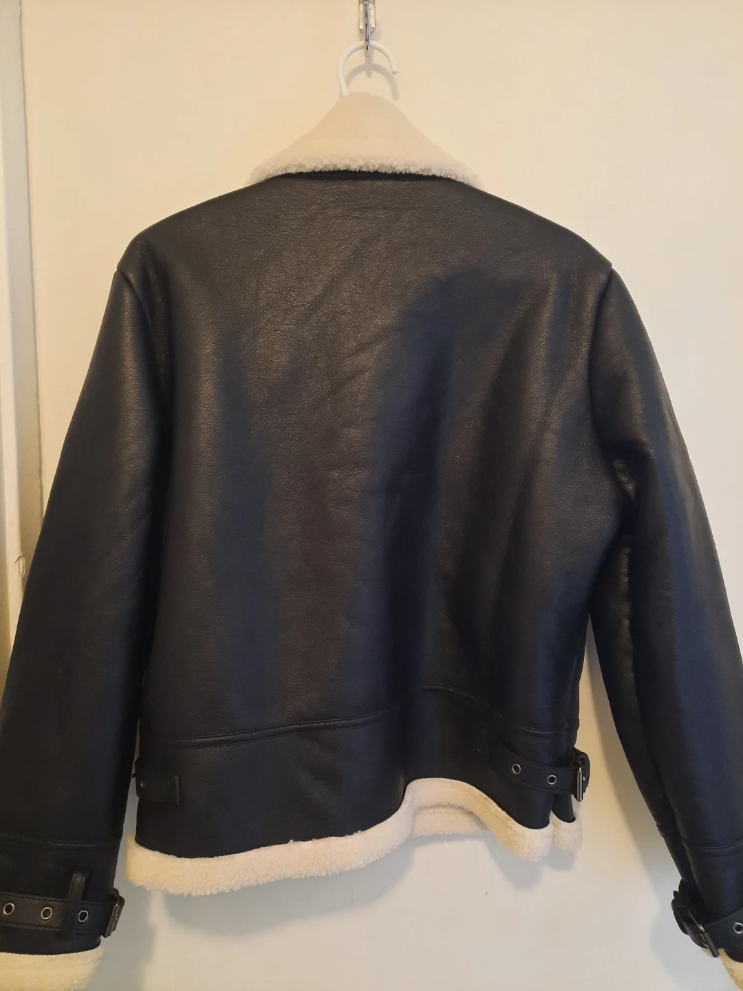 Black Yiaimei Yam Leather Jacket - photo 2