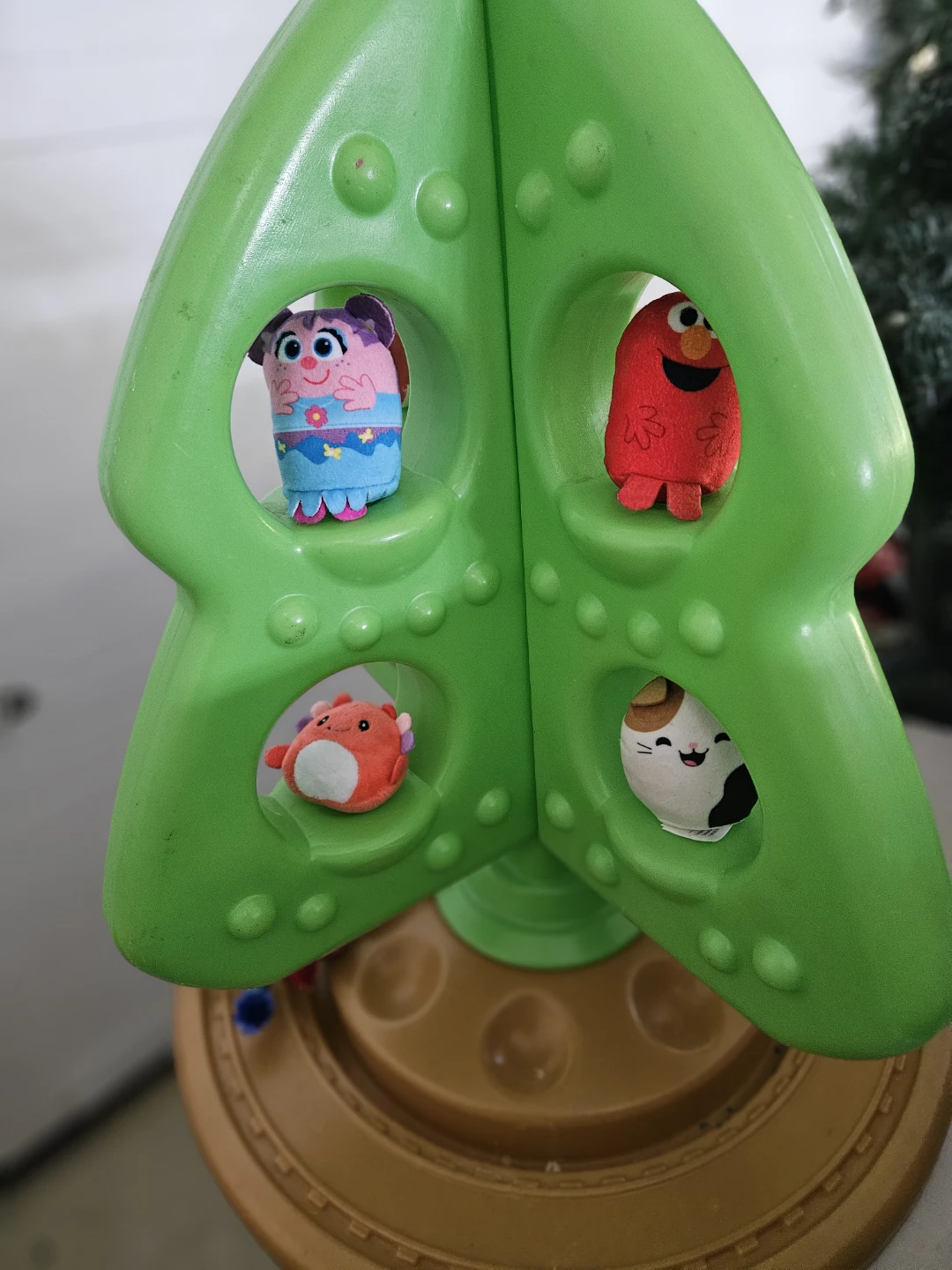 Kids Christmas Tree Display Stand with Plush Toys - photo 5