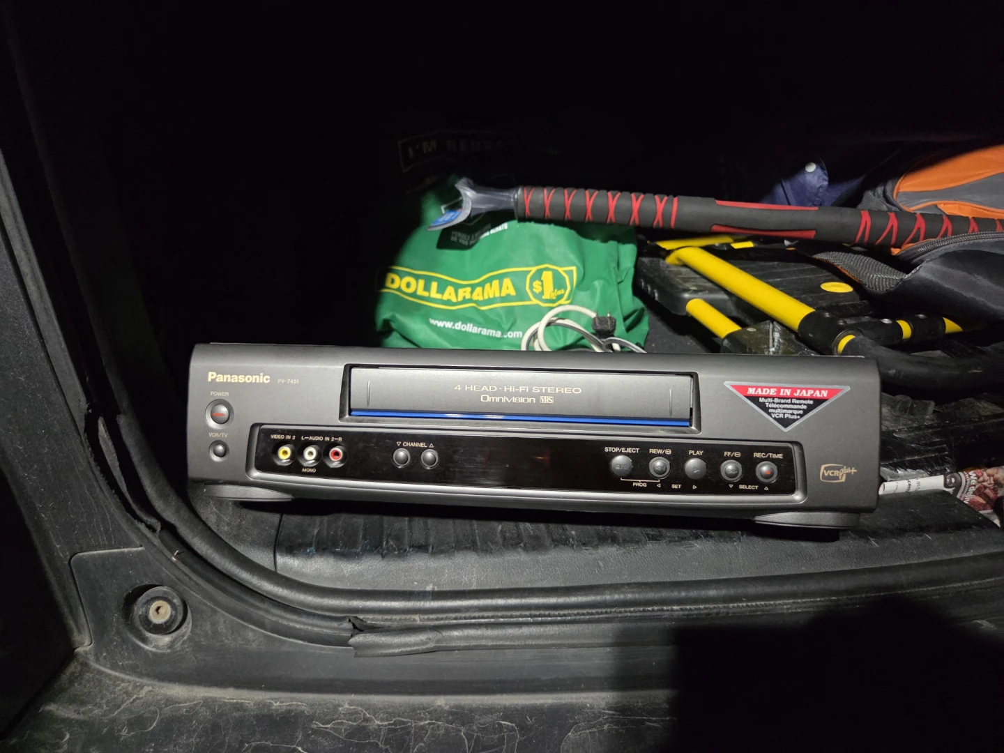 Panasonic Omnivision 4 Head Hi-Fi Stereo VCR PV-7451 - photo 2
