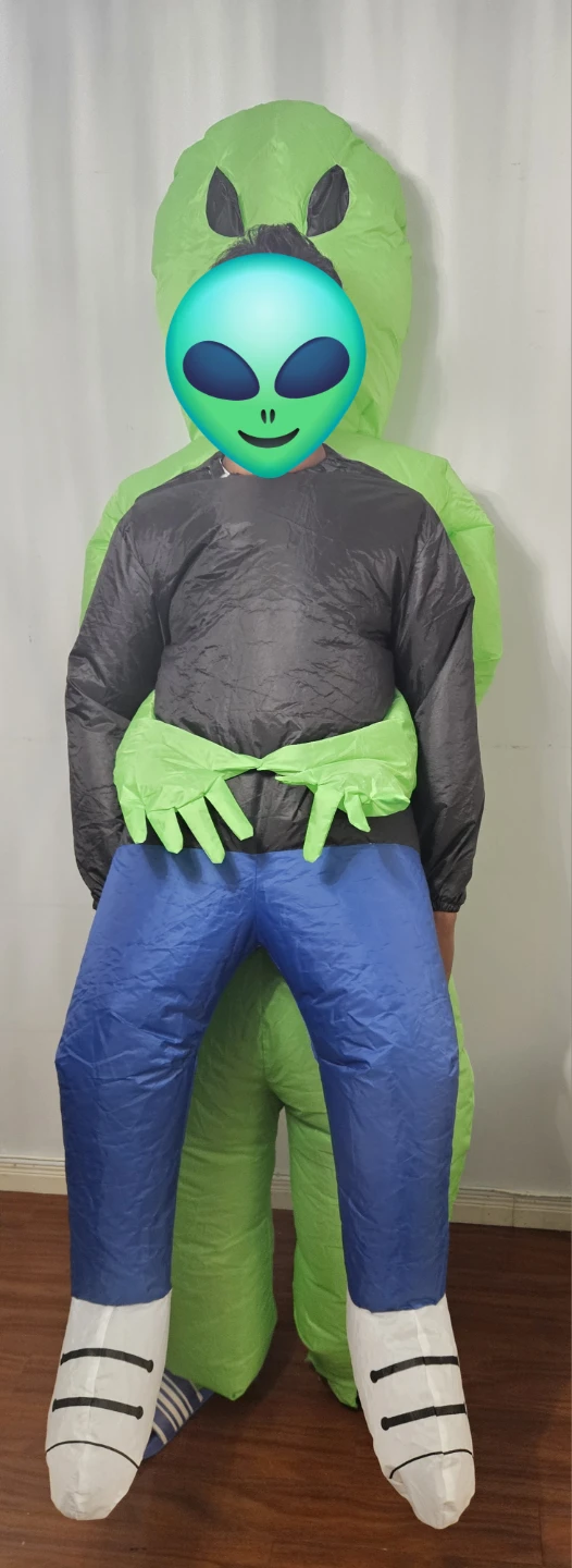Inflatable Alien Costume- adult