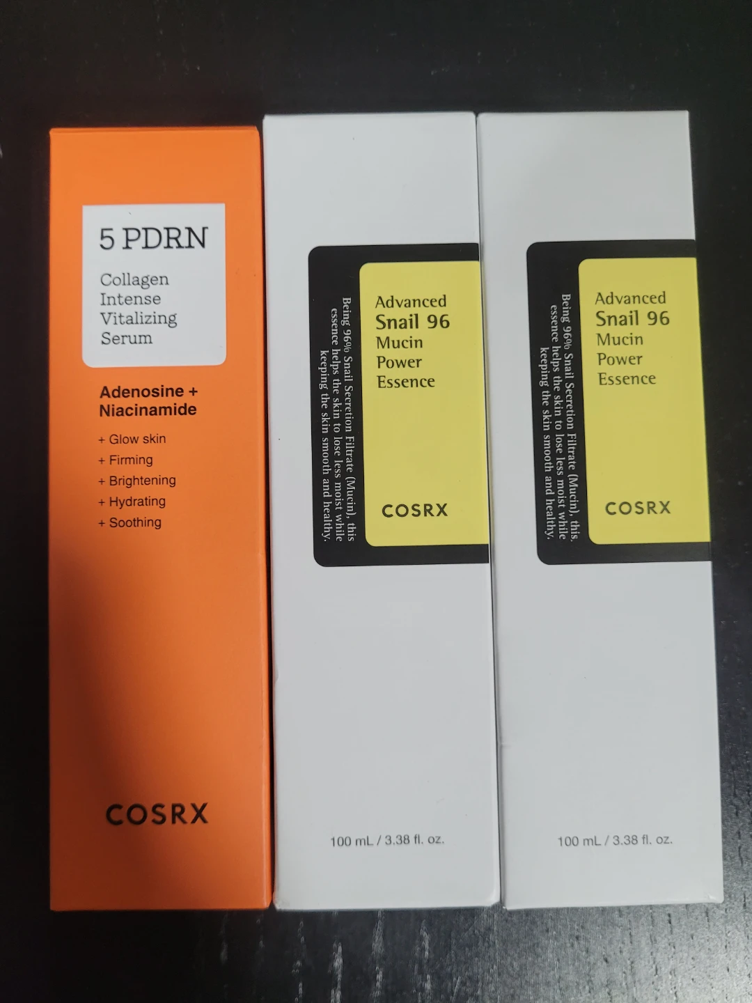 COSRX Advanced Snail 96 Mucin Essence & 5 PDRN Collagen Serum