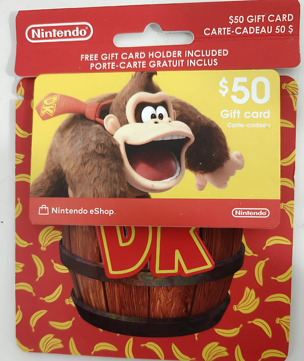 Nintendo eShop $50 Gift Card- unopened