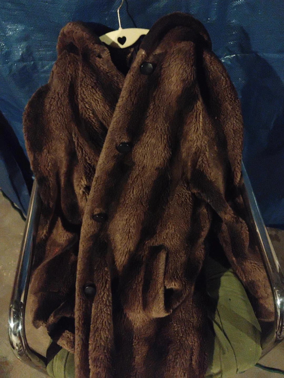 Brown Faux Fur Coat