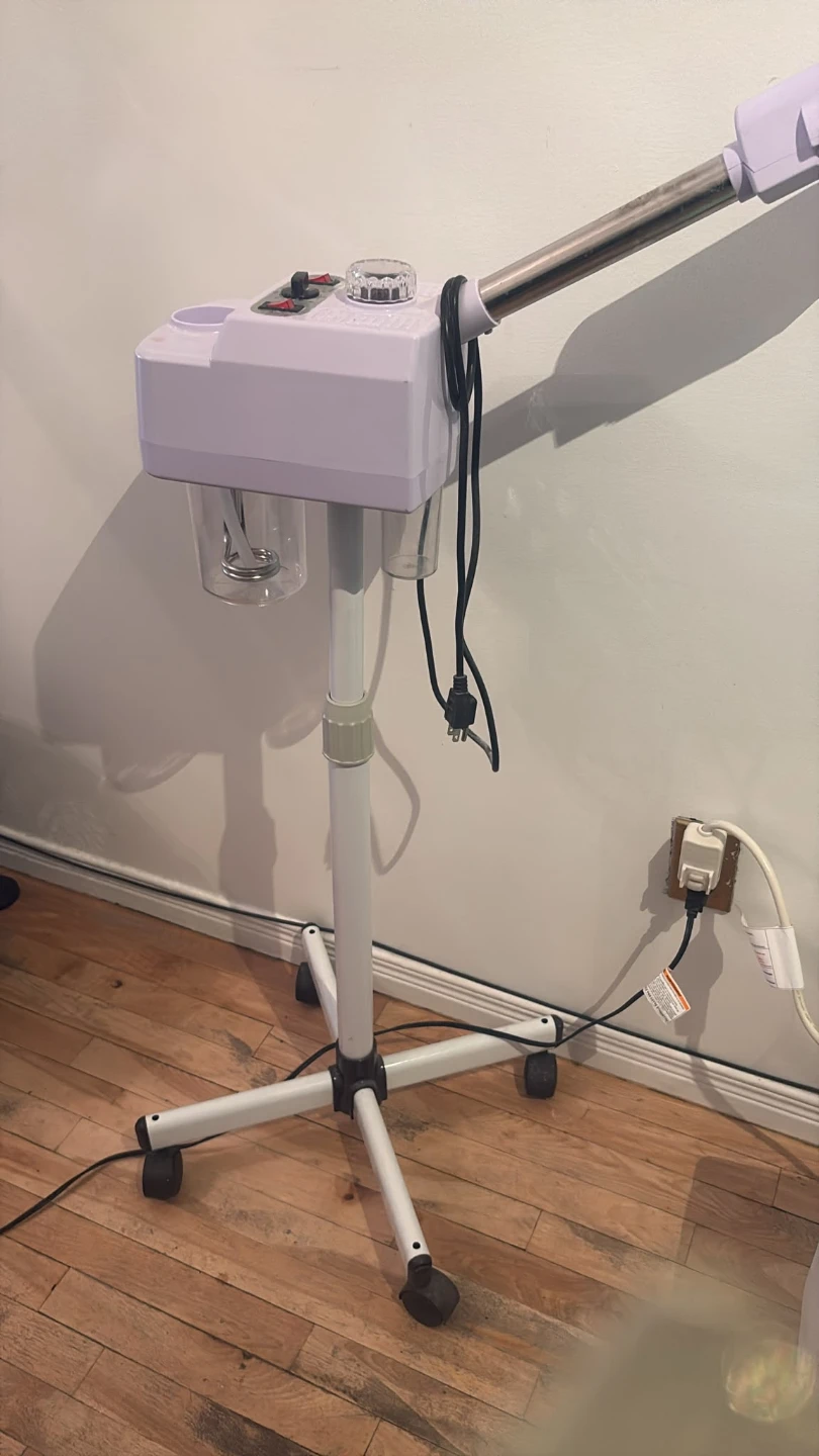 Professional Facial Steamer with Rolling Stand