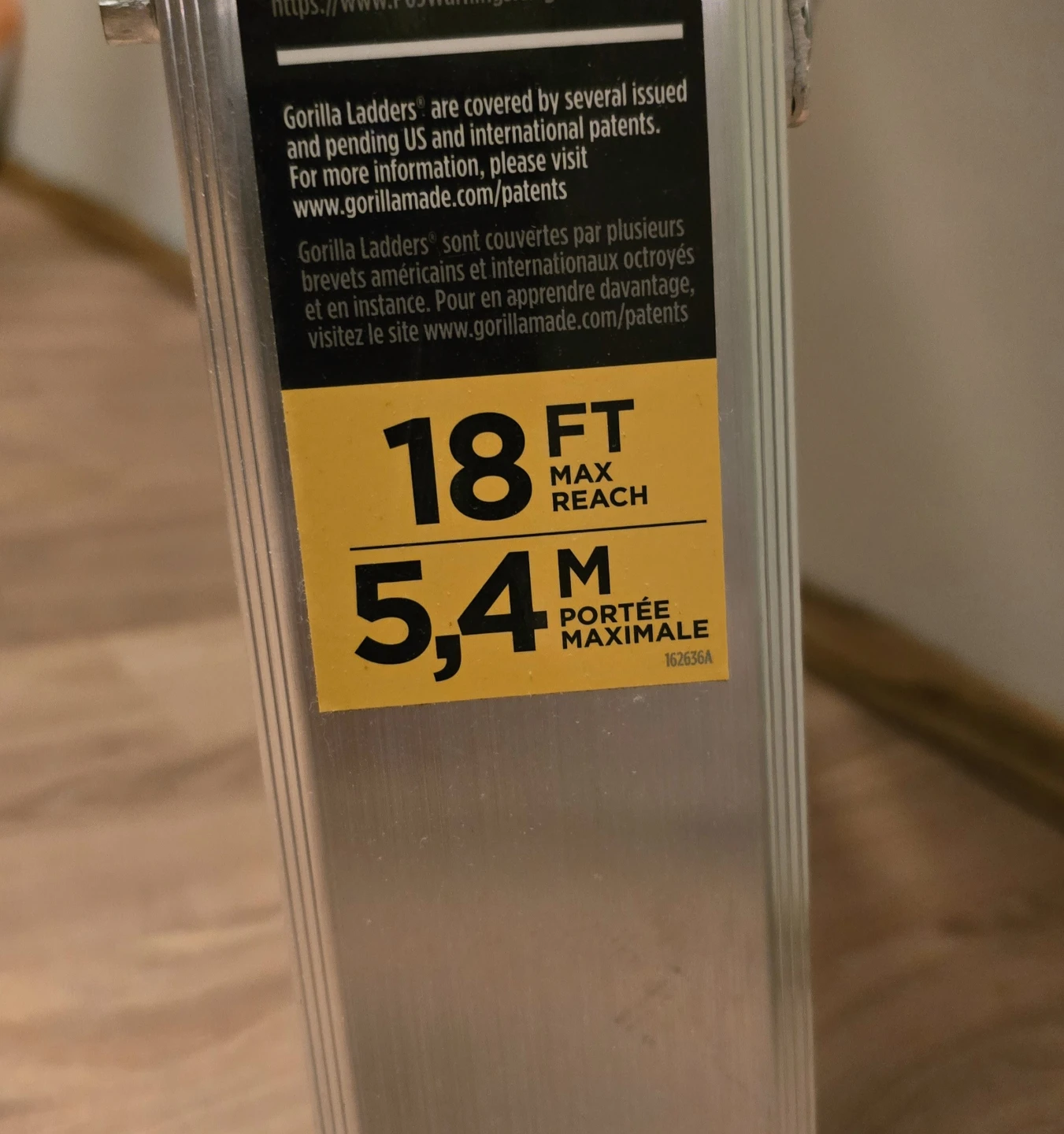 Gorilla 18ft Ladder (Today Only) - photo 5