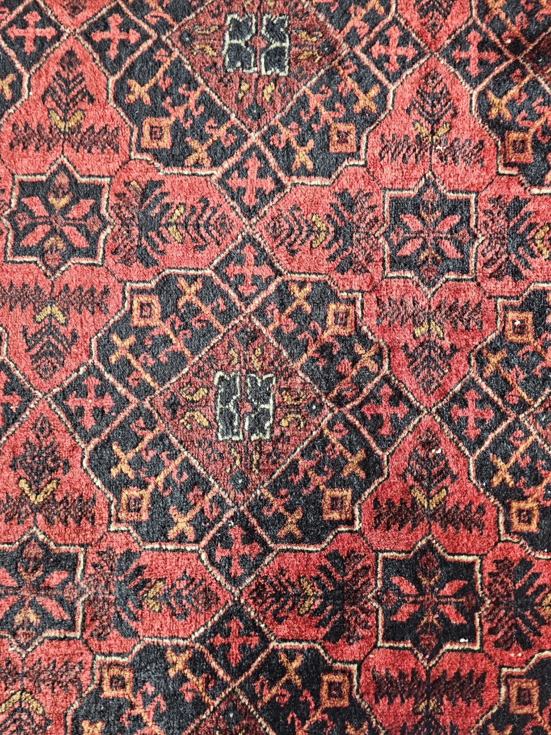 Authentic Hand-Knotted Persian Tribal Wool Rug - 6.6' x 9.7' - photo 3