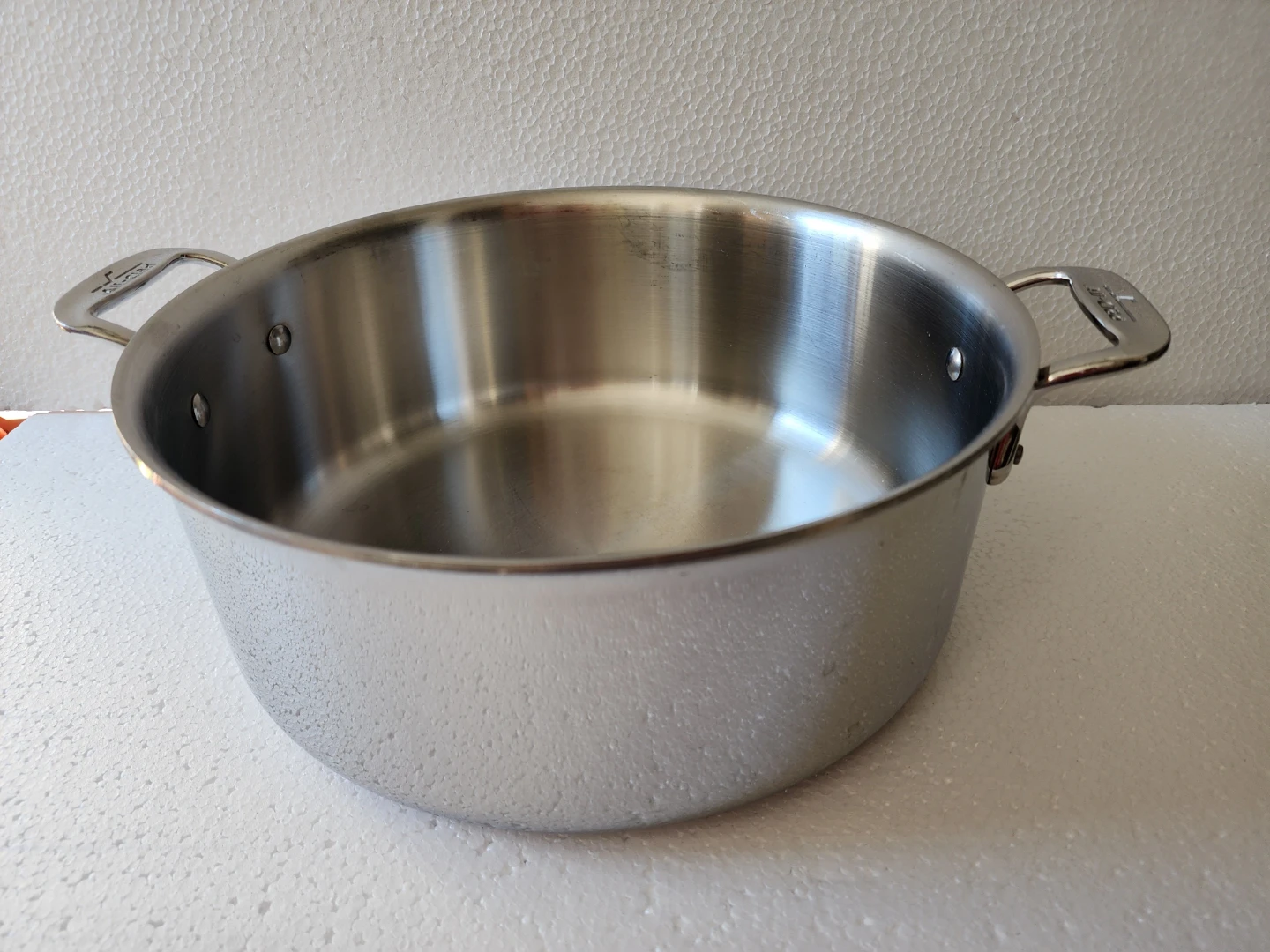 All-Clad Stainless Steel Round Casserole Pan - photo 2