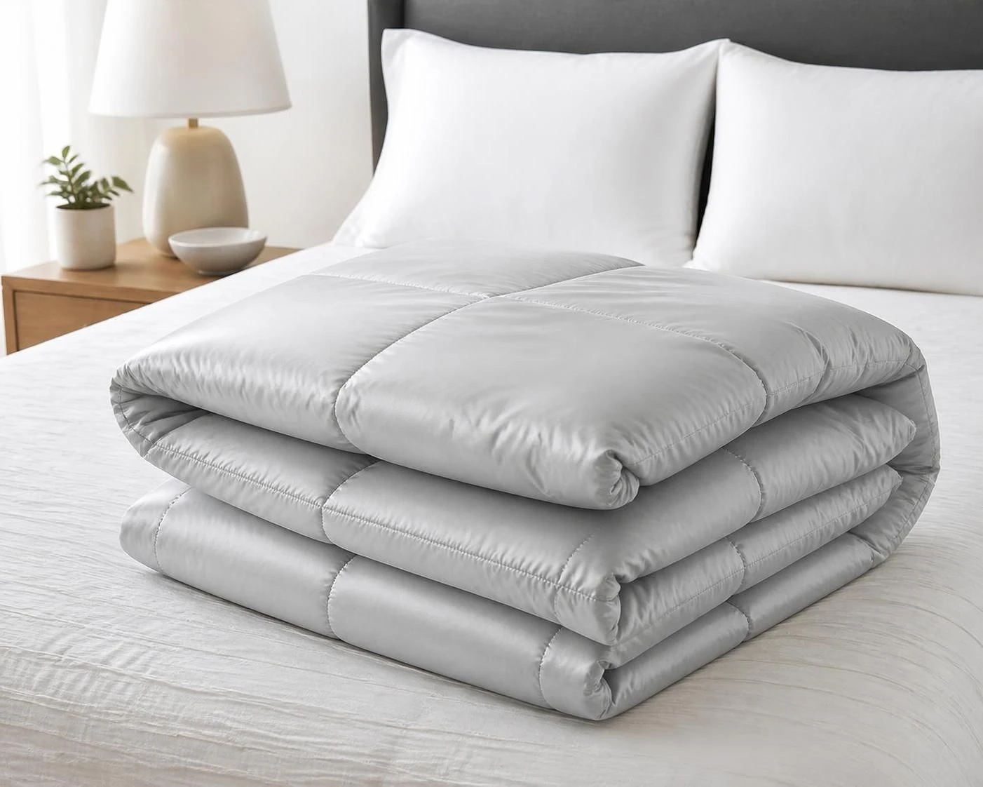 NEW SEALED Wayfair Down Alternative Comforter Queen Gray - photo 2