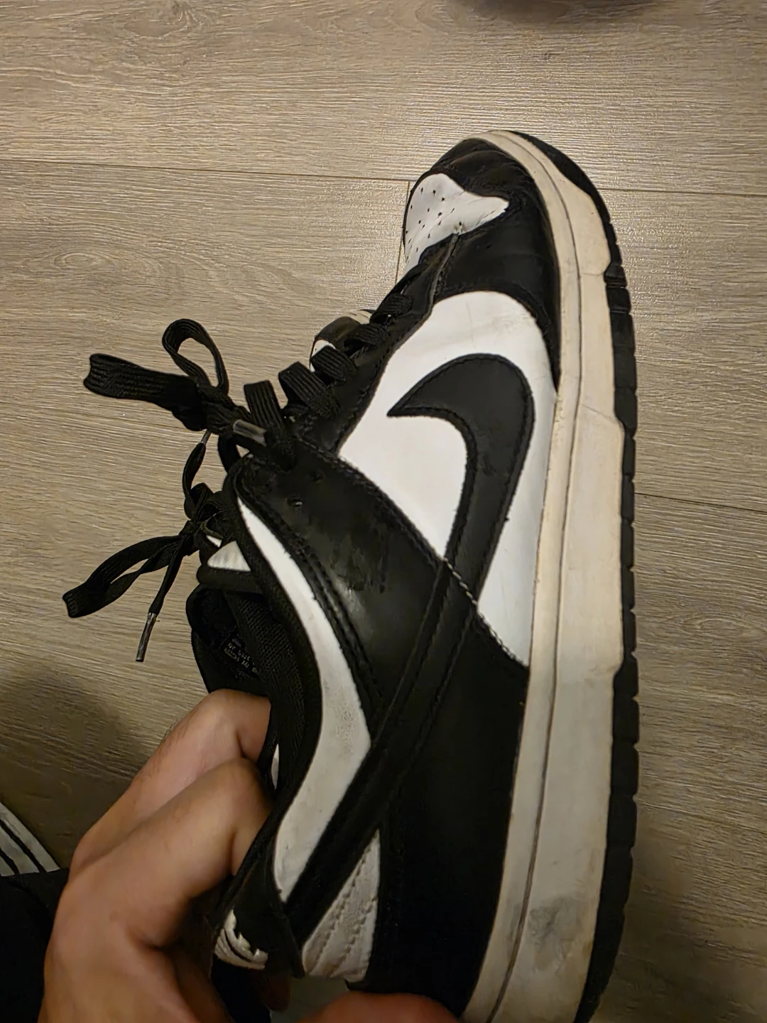 Nike Dunk Low Retro Black White Shoes - photo 3
