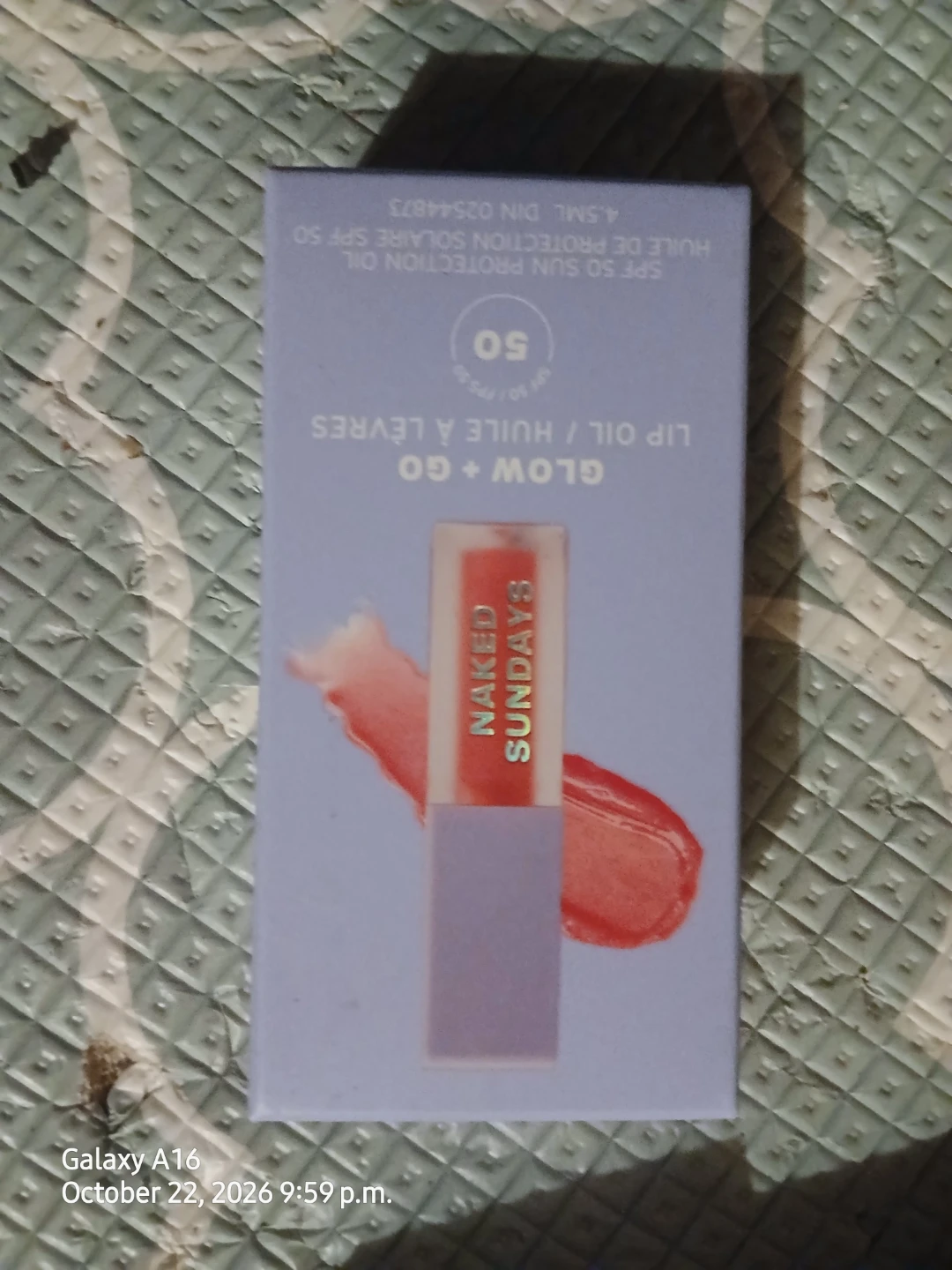 5 Naked Sundays Glow + Go Lip Oil SPF 50