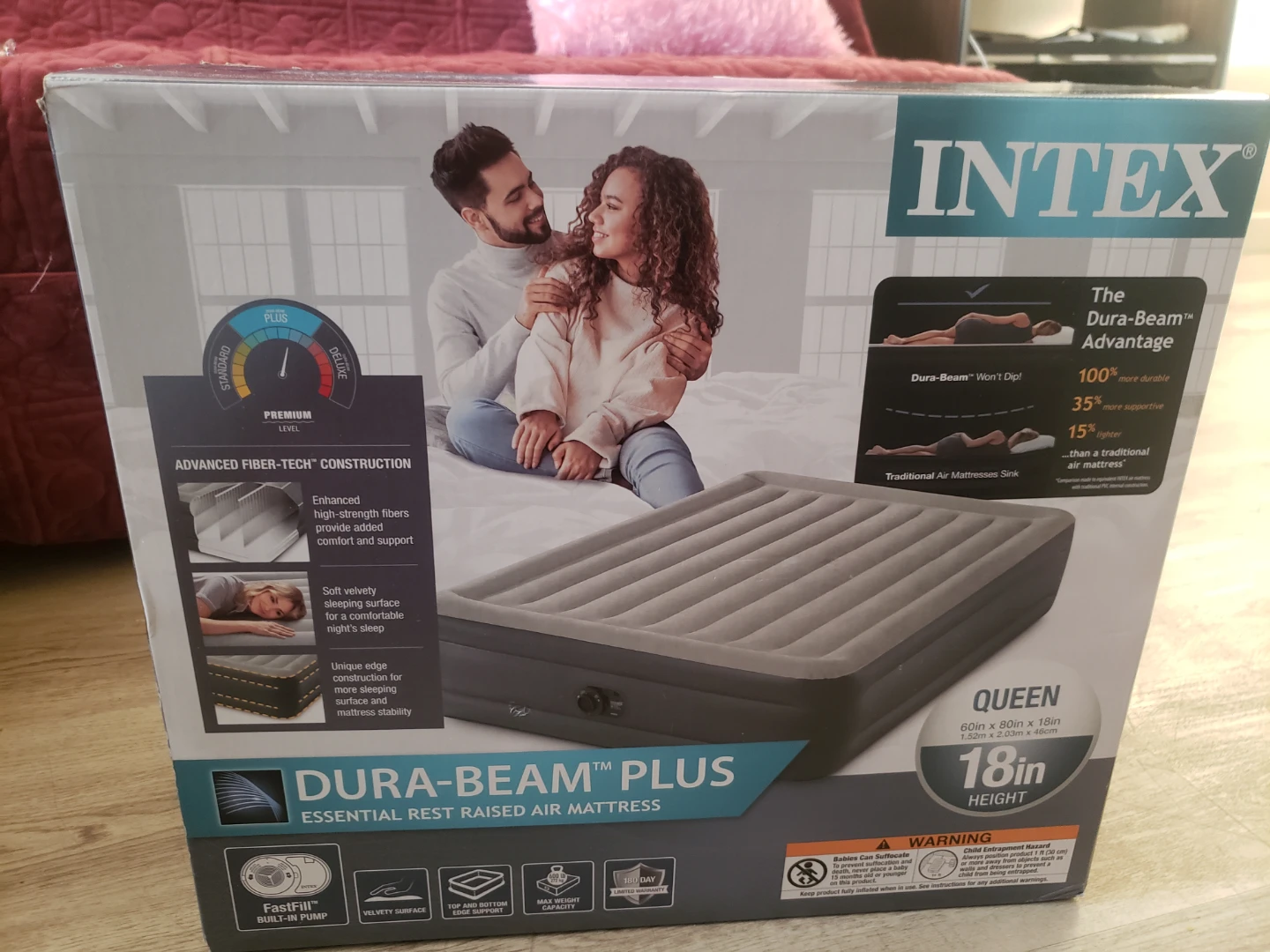 Intex Dura-Beam Plus Queen Air Mattress
