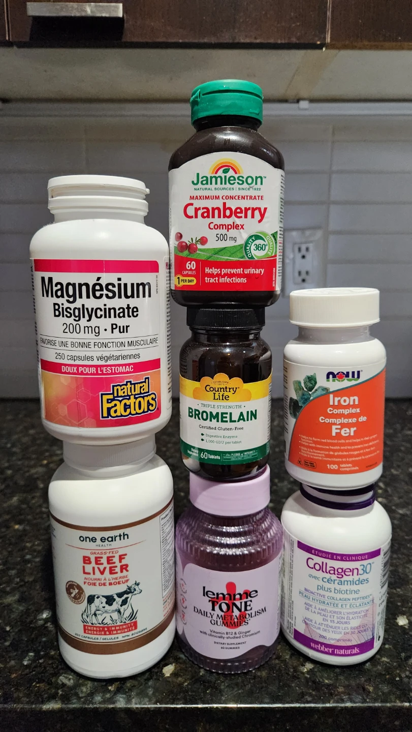 Assorted Health Supplements Lot