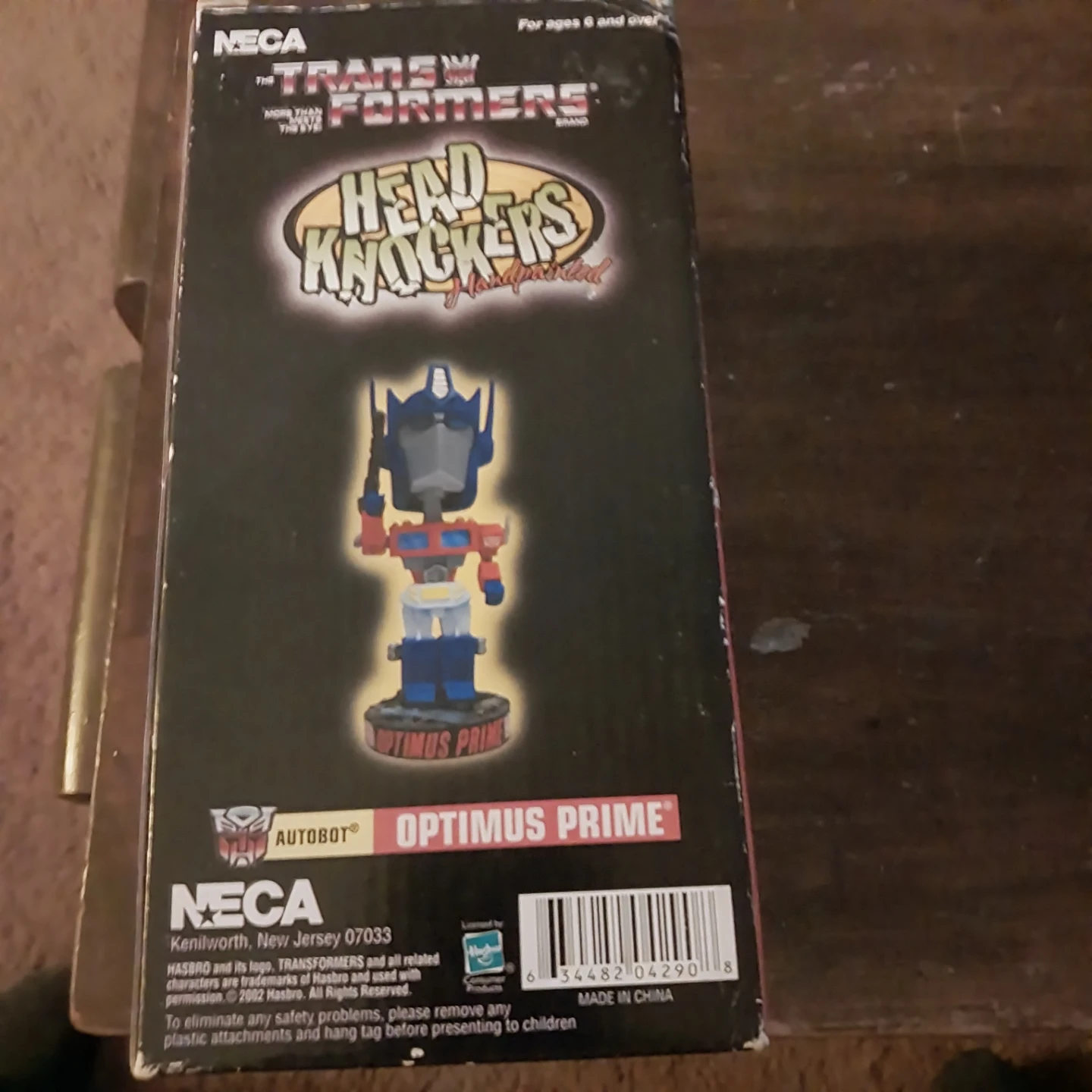NECA Transformers Optimus Prime Head Knocker - photo 2