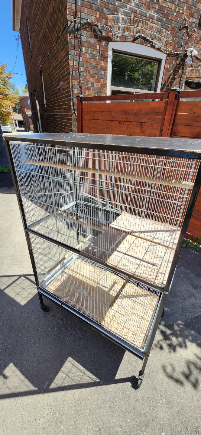 Flight cage for sale $150...can fit abt 10 years. - photo 4