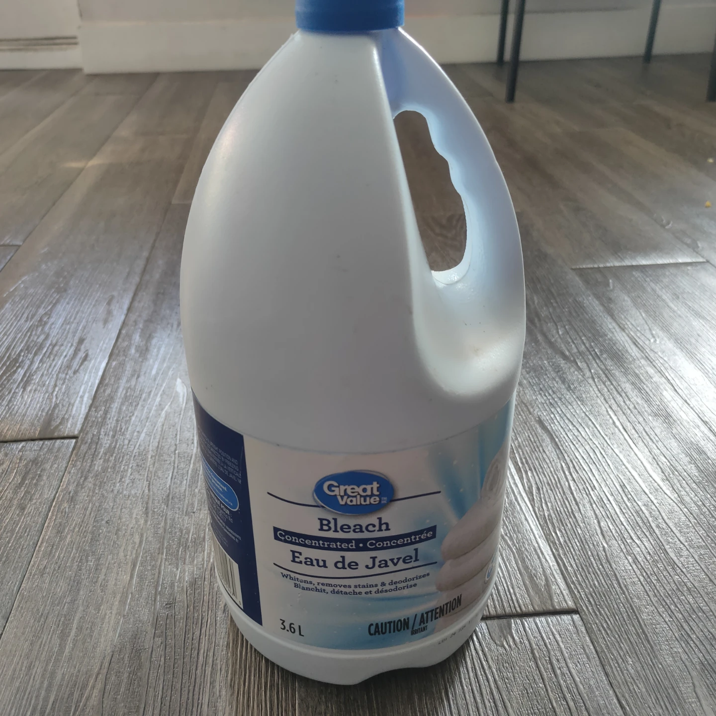 Great Value Concentrated Bleach 3.6L