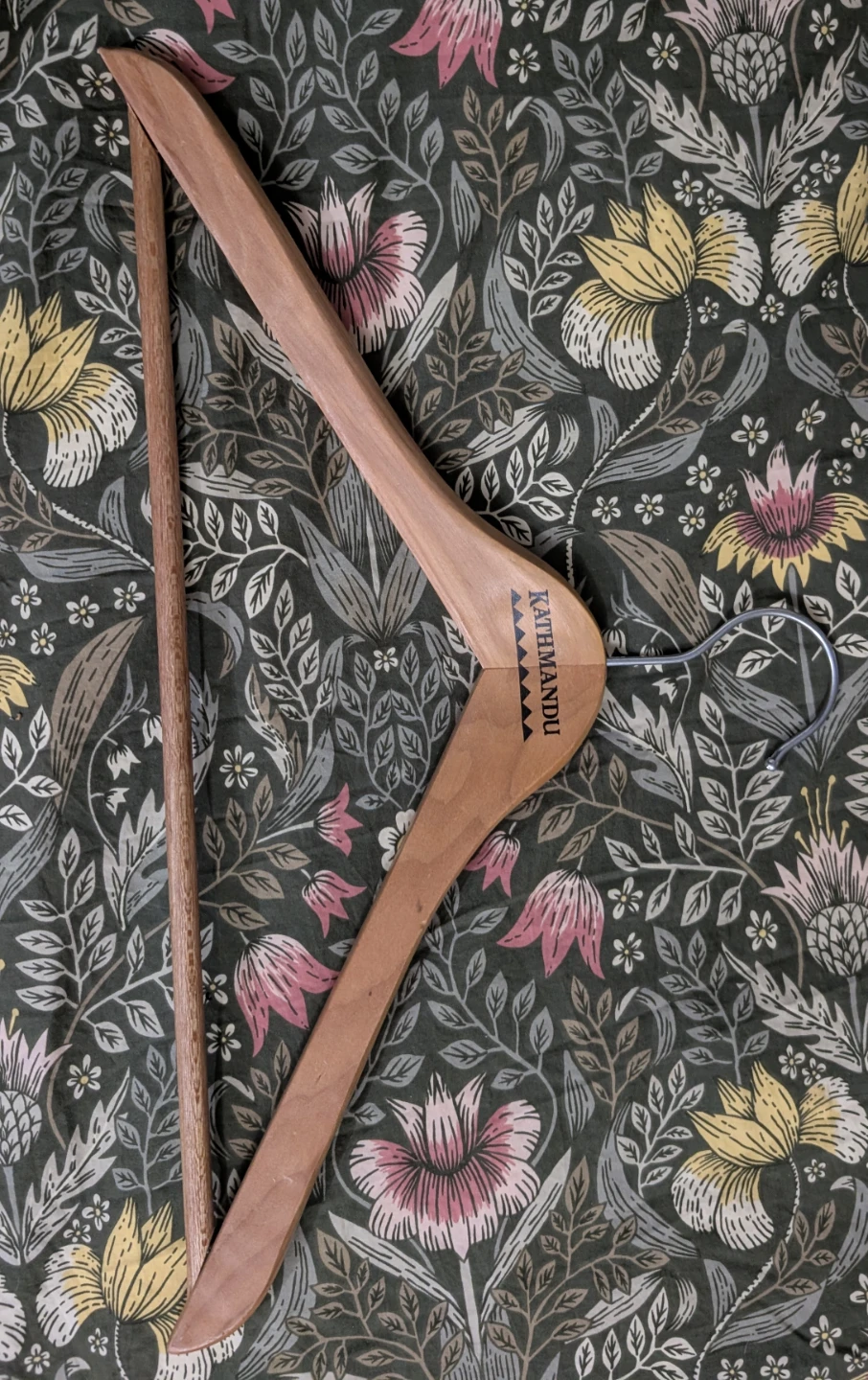 12 wooden coat hangers