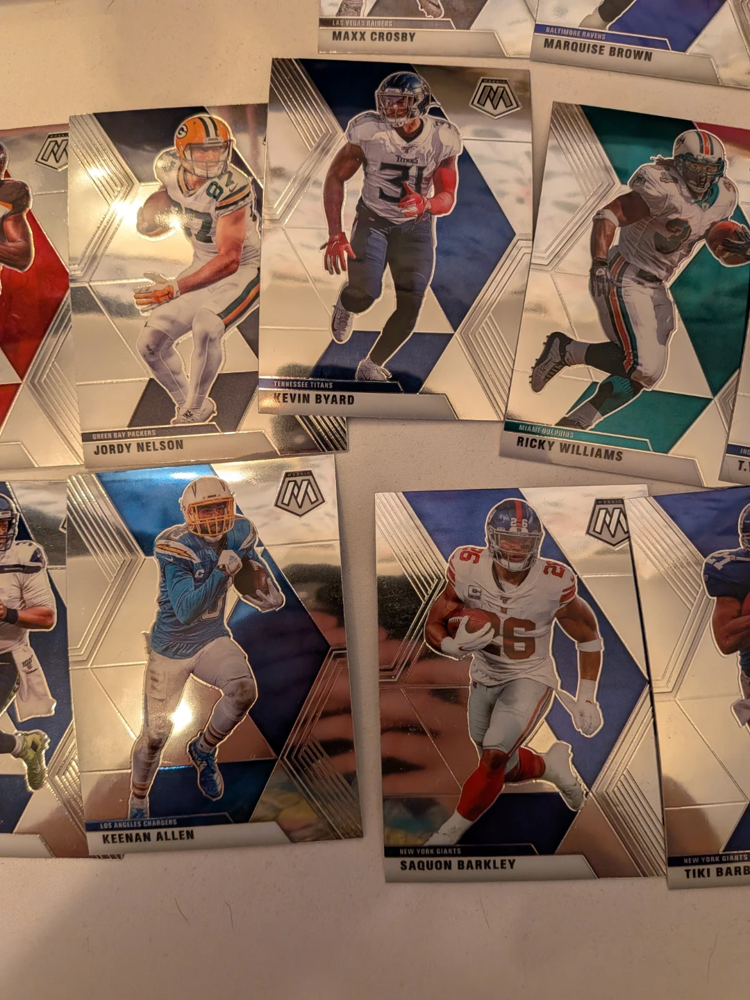Assorted Panini Mosaic NFL Football Cards - photo 2