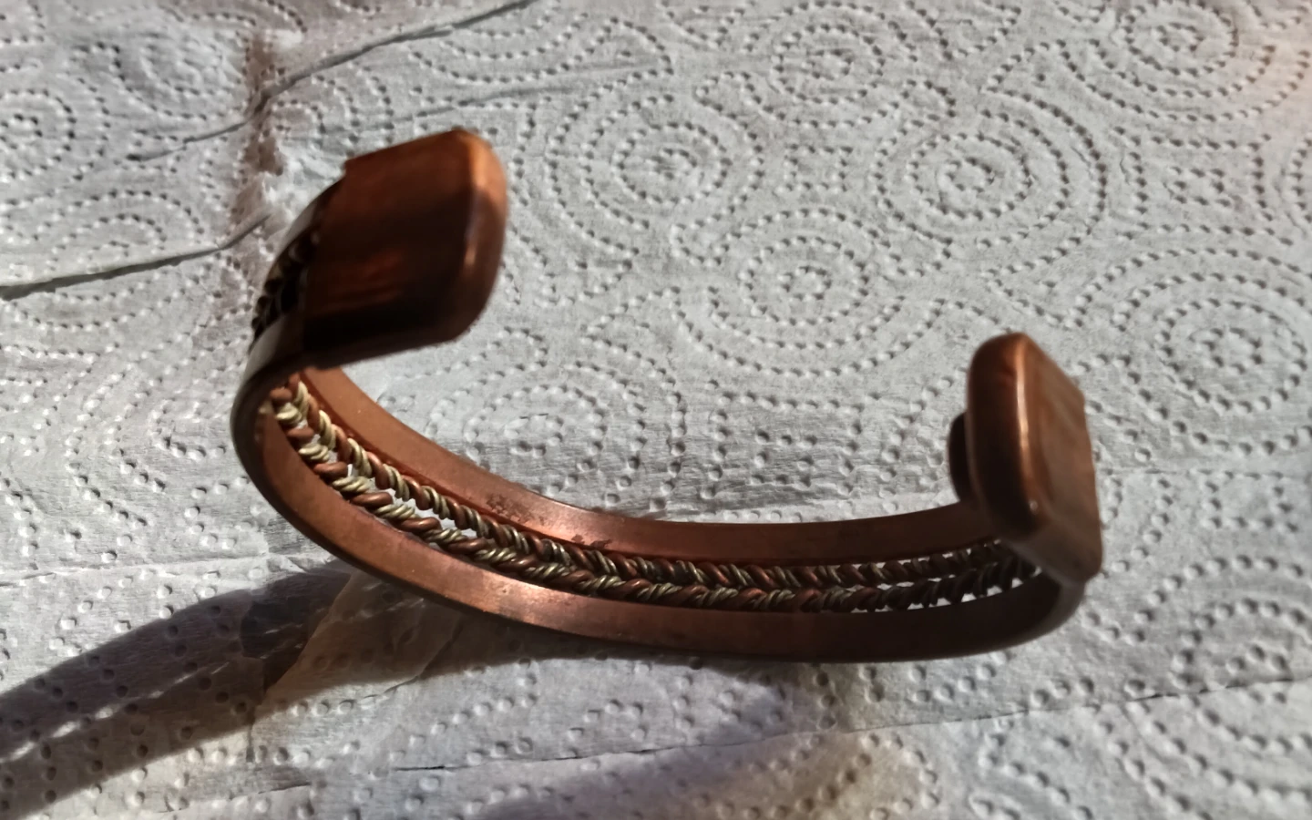 Magnetic Copper Therapy Cuff Bracelet - photo 3
