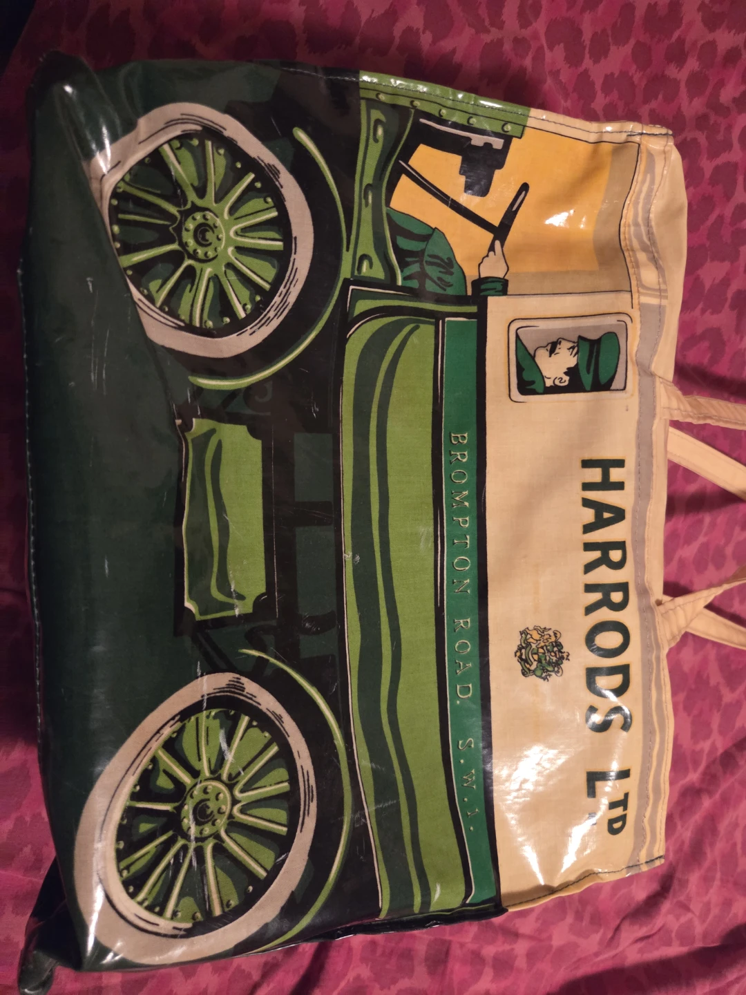 VINTAGE HARRODS BAG - photo 2