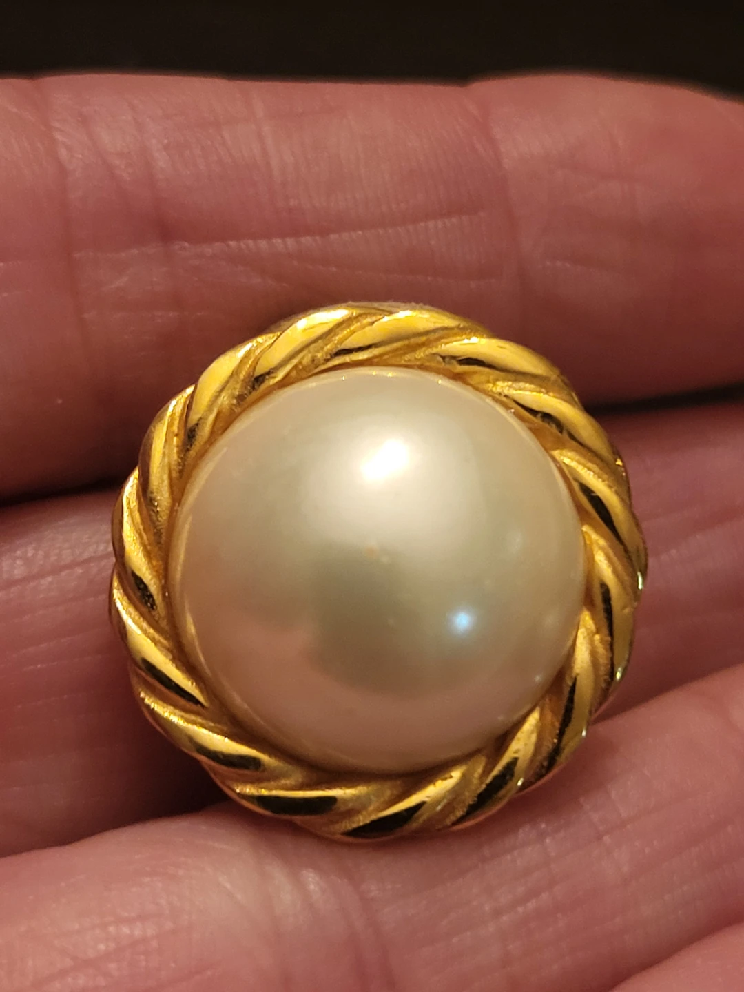Alfred Sung Vintage Pearl Clip-on Earrings - photo 2