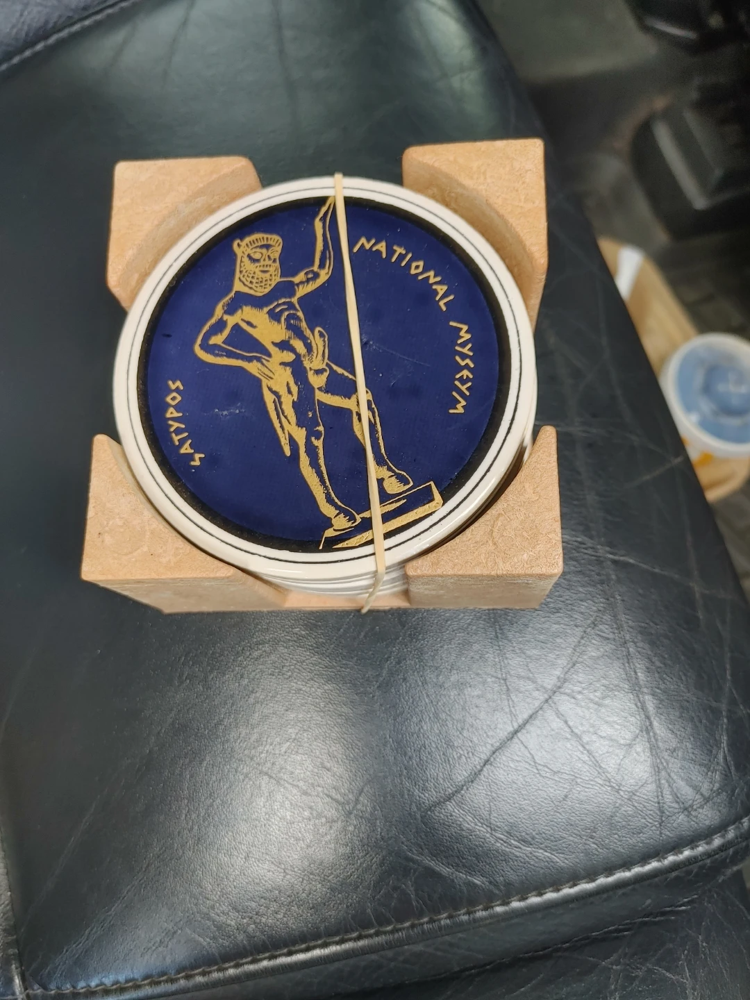 National Museum Satyrs Coaster Set