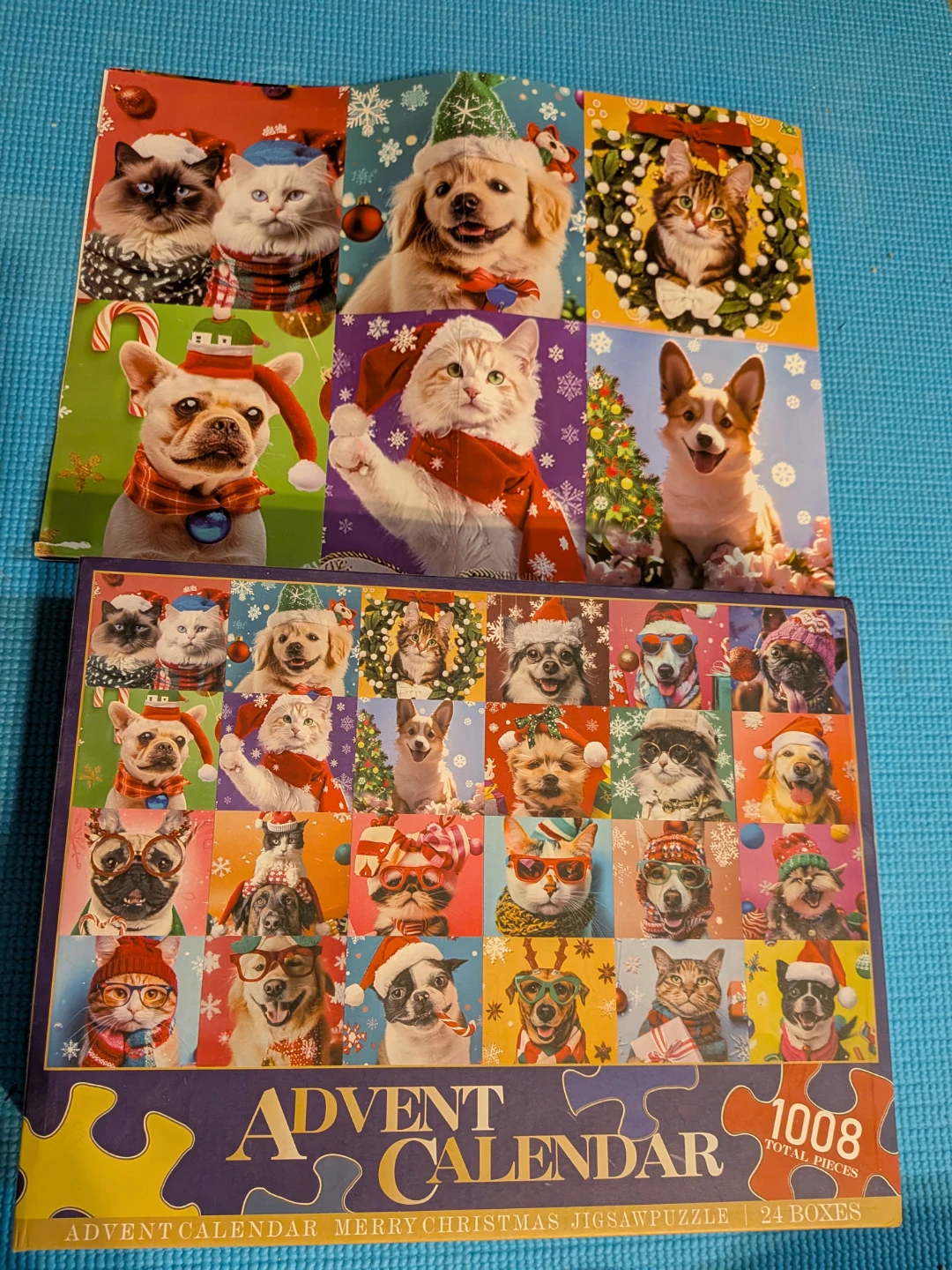 Christmas Pets Advent Calendar Jigsaw Puzzle