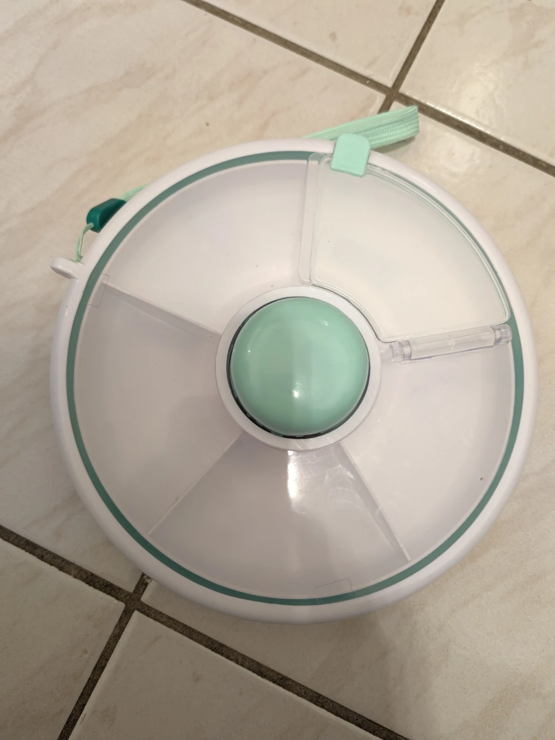 Rotating Snack Organizer (Mint Green)