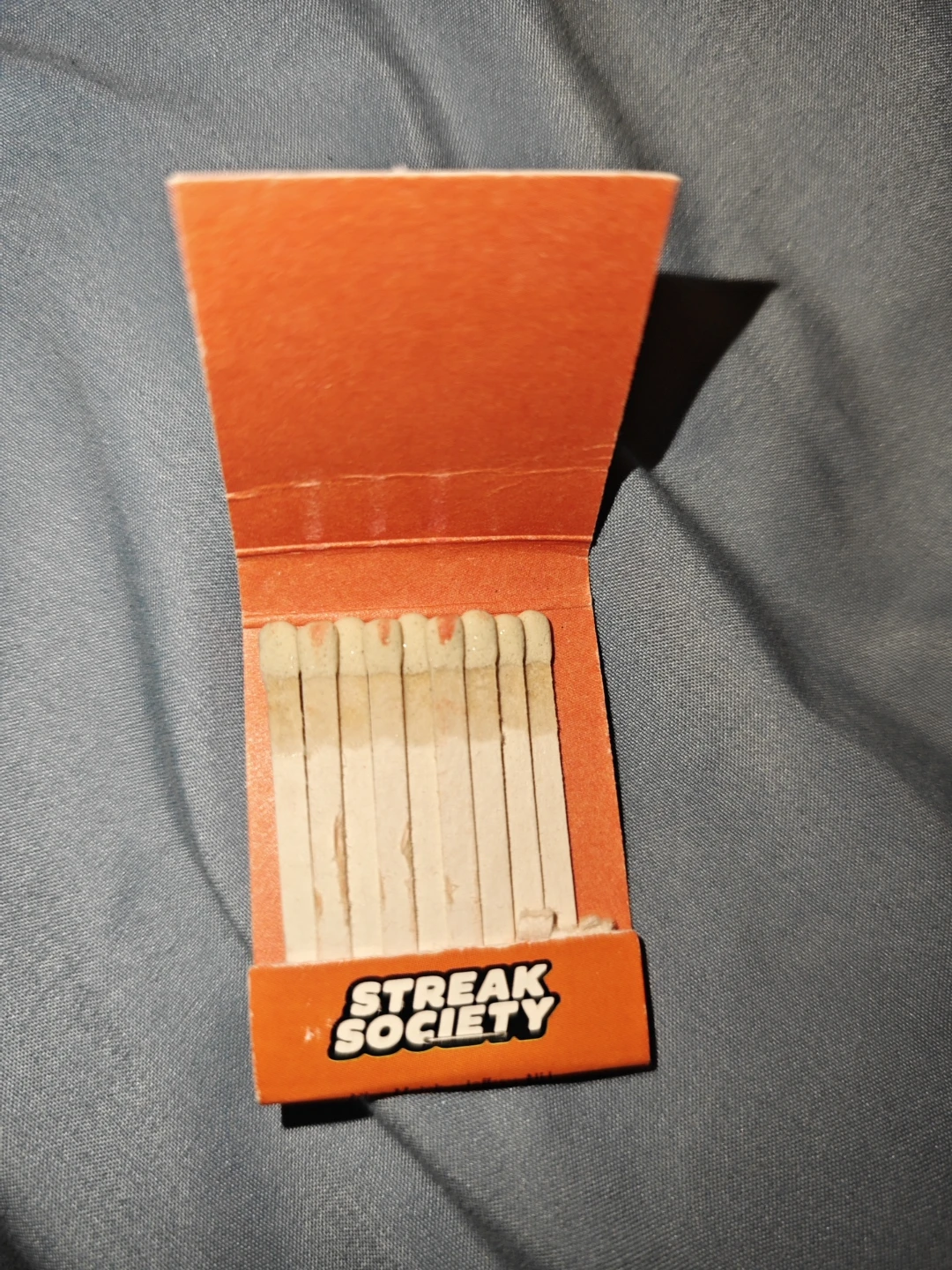 Streak Society branded matchbook - photo 2