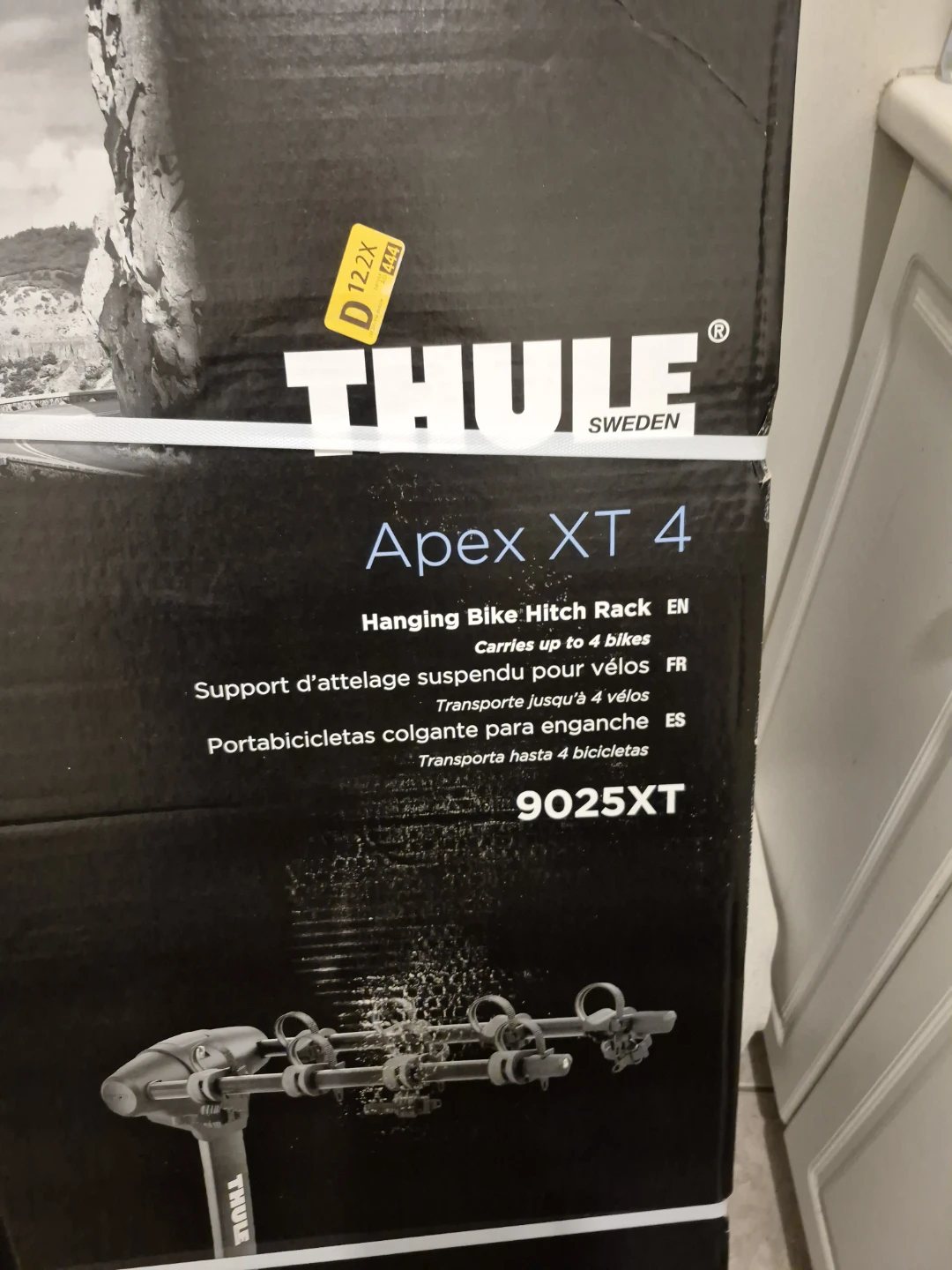 Thule Apex XT 4 Hanging Bike Hitch Rack 9025XT