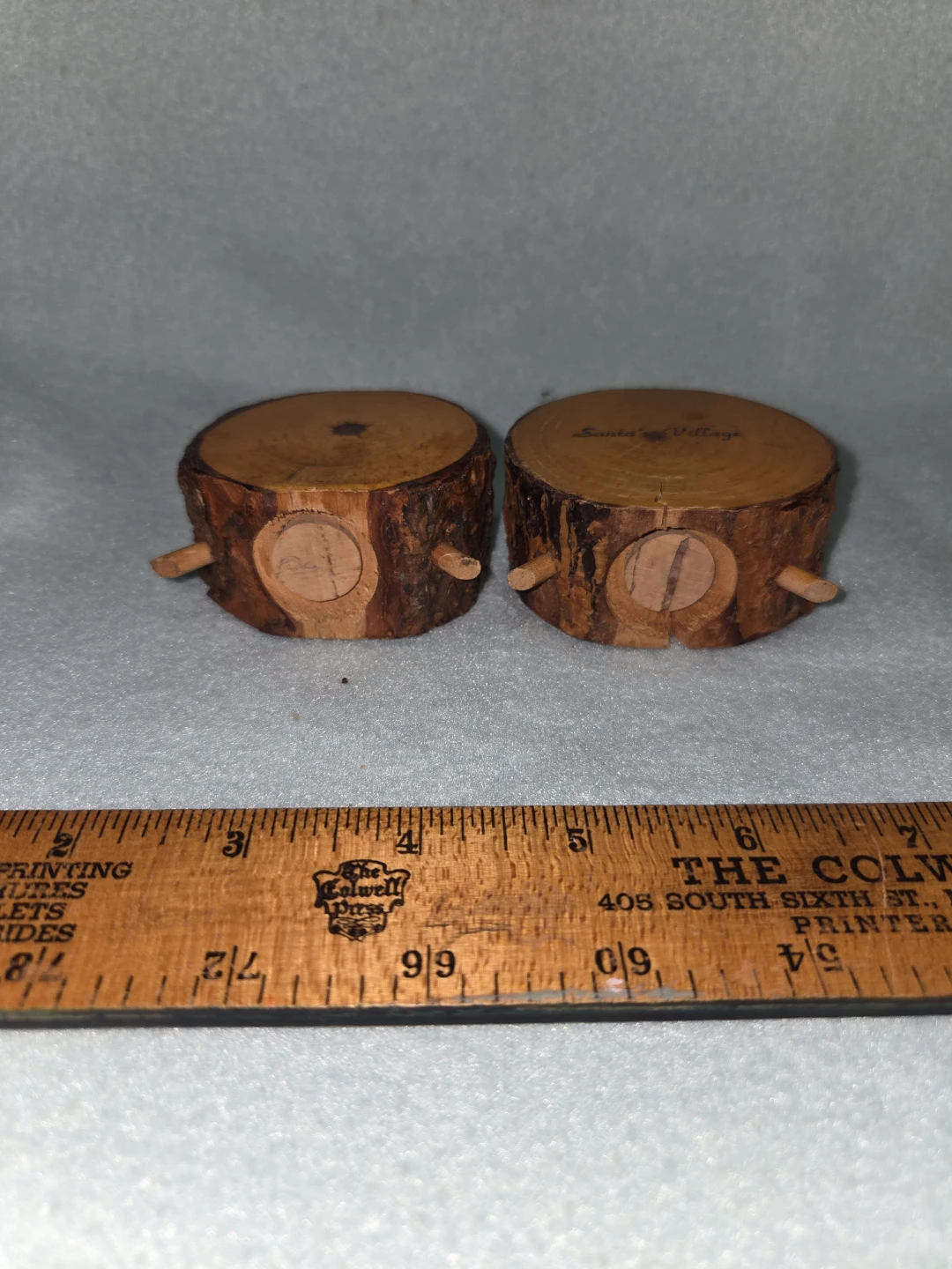 Santa's Village Wood Salt and Pepper Shakers - photo 5