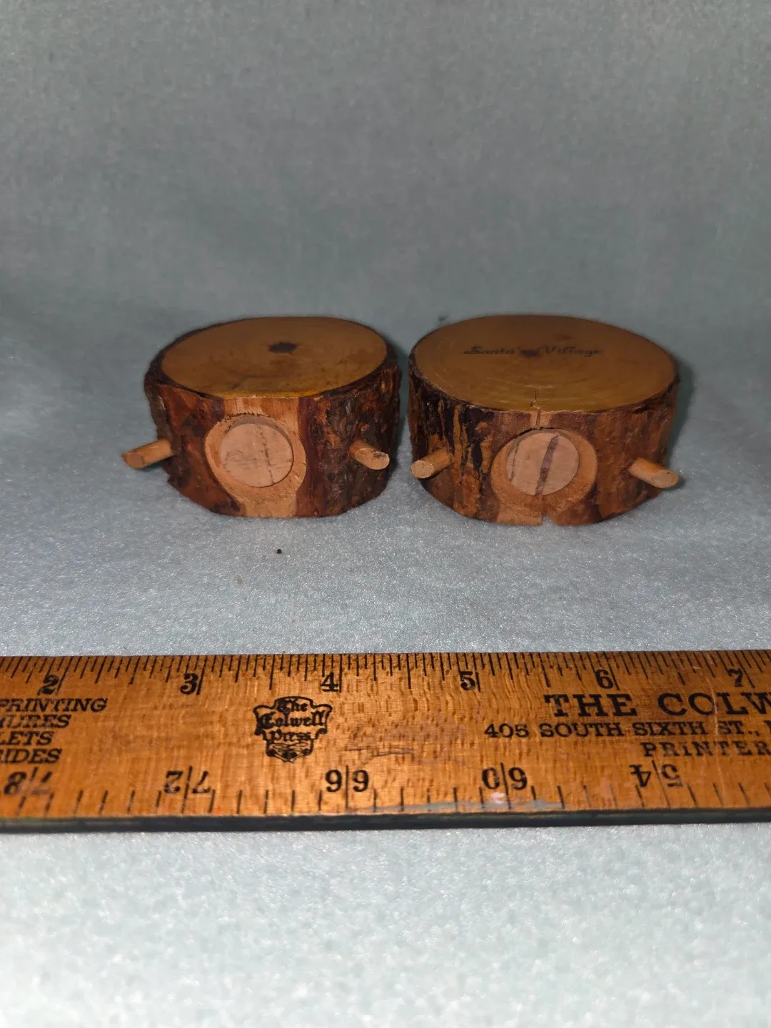 Santa's Village Wood Salt and Pepper Shakers - photo 5