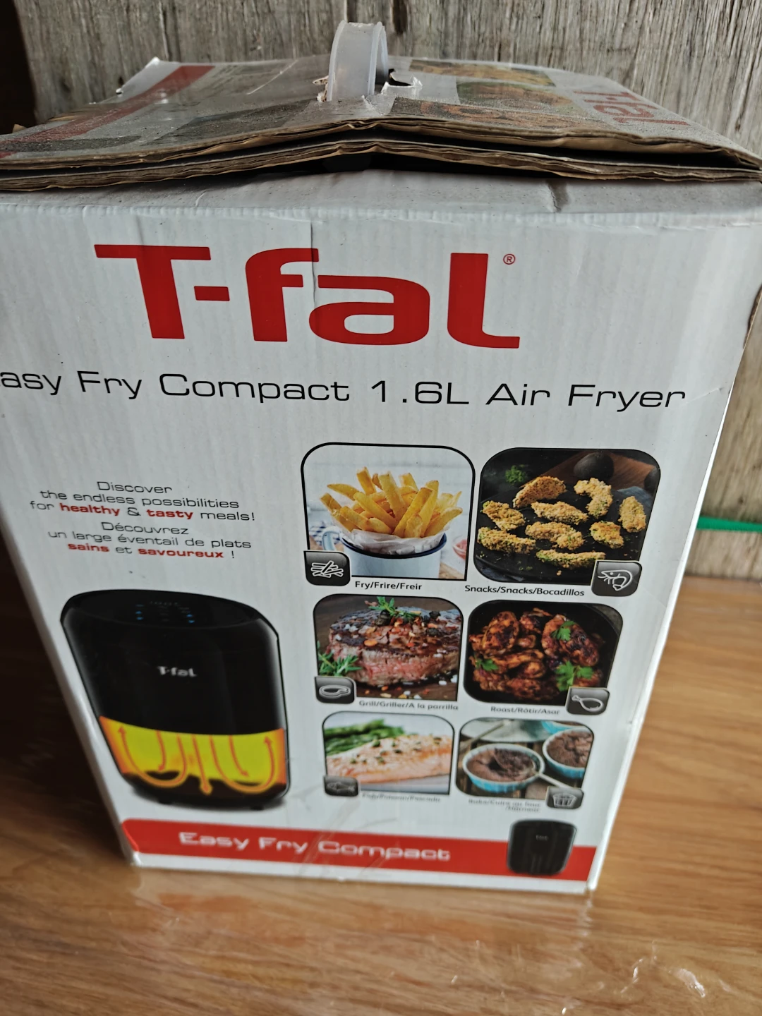 T-fal Easy Fry Compact 1.6L Air Fryer - photo 2