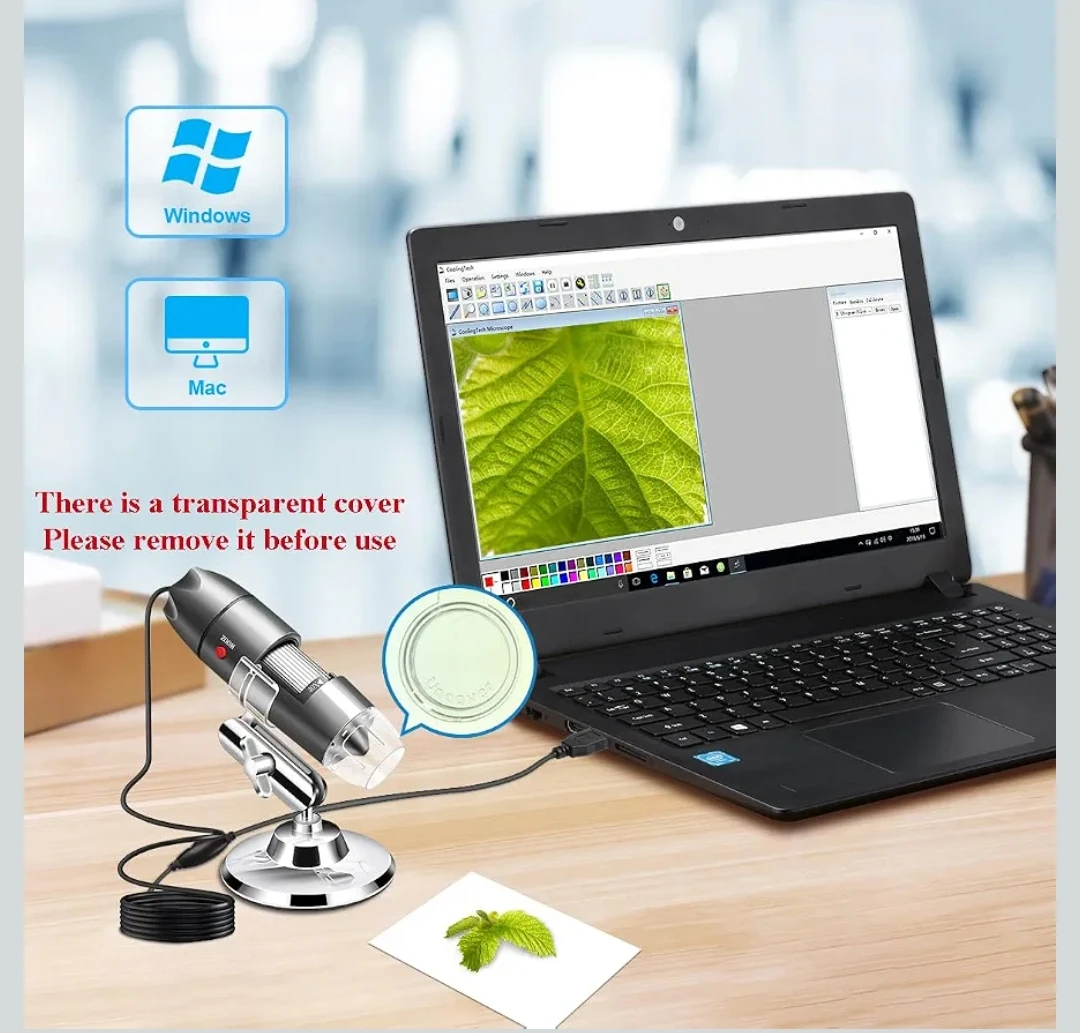 Digital USB Microscope with Adjustable Stand - photo 3