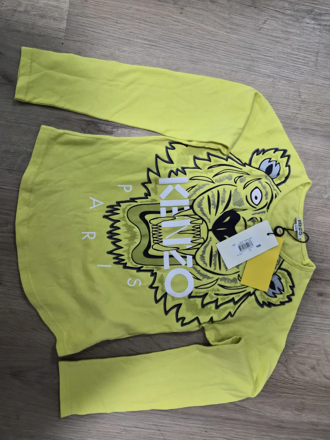 Kenzo Kids Long Sleeve Tee Shirt - 10A