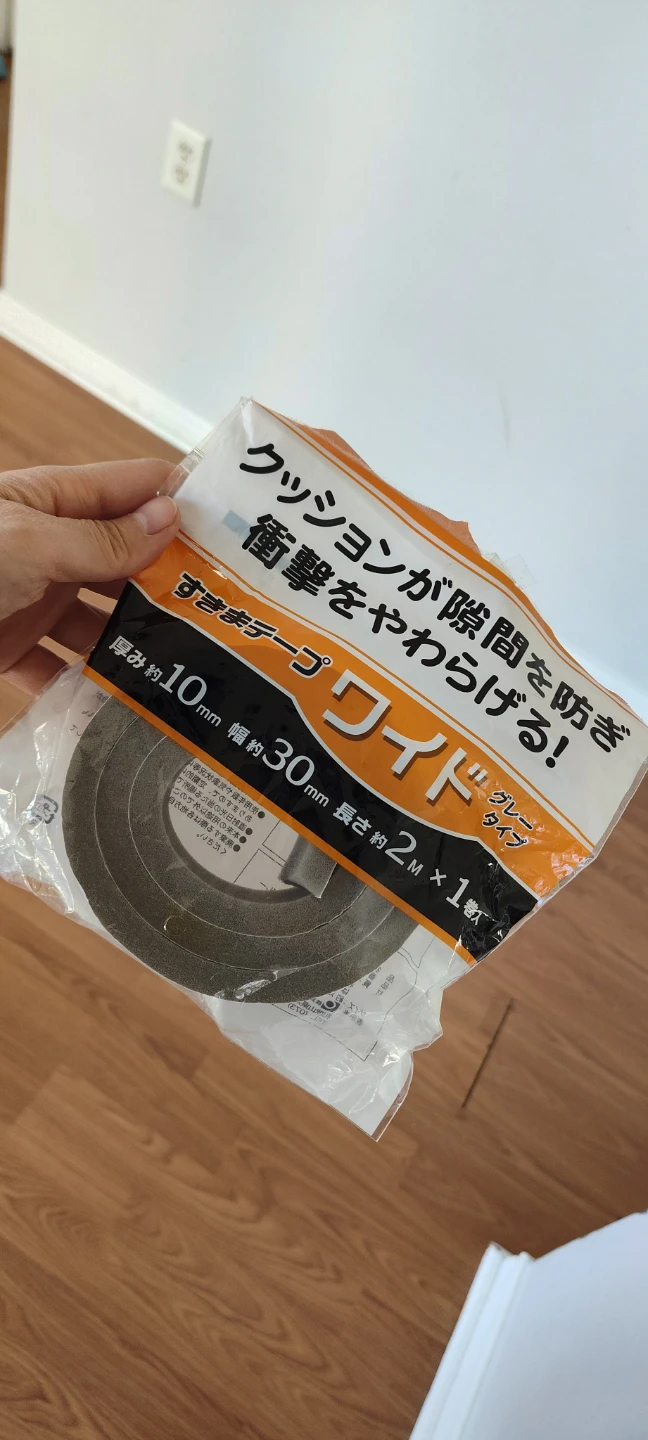 Adhesive Foam Gap Cushion Tape