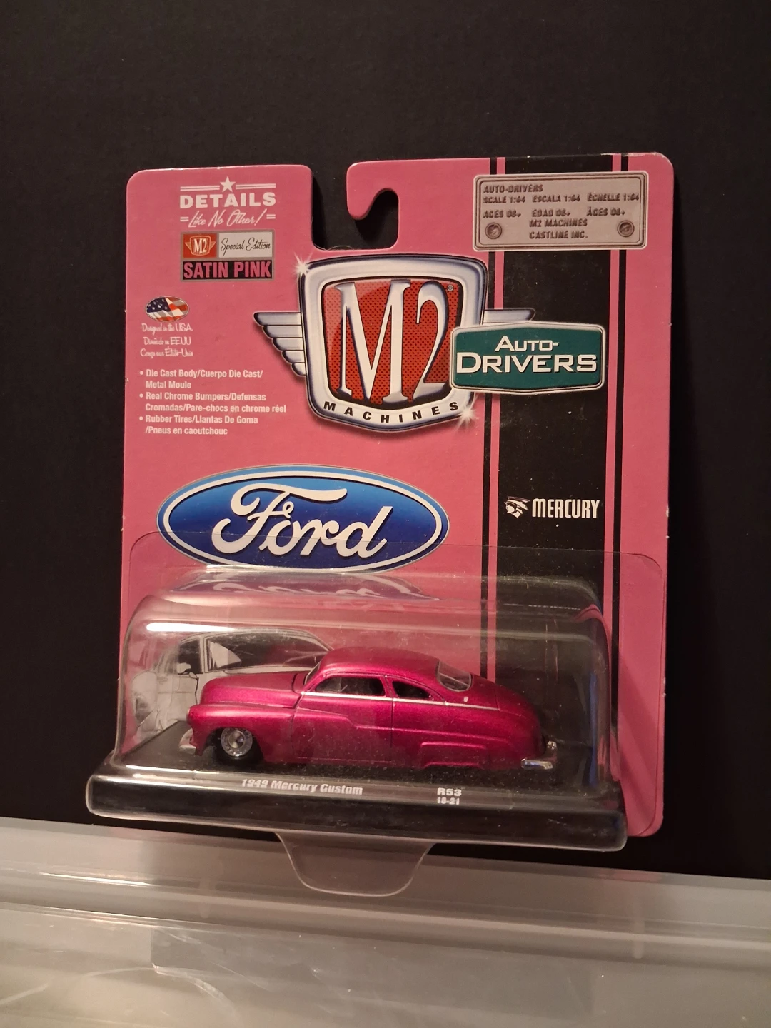 M2 Machines 1949 Mercury Custom Satin Pink