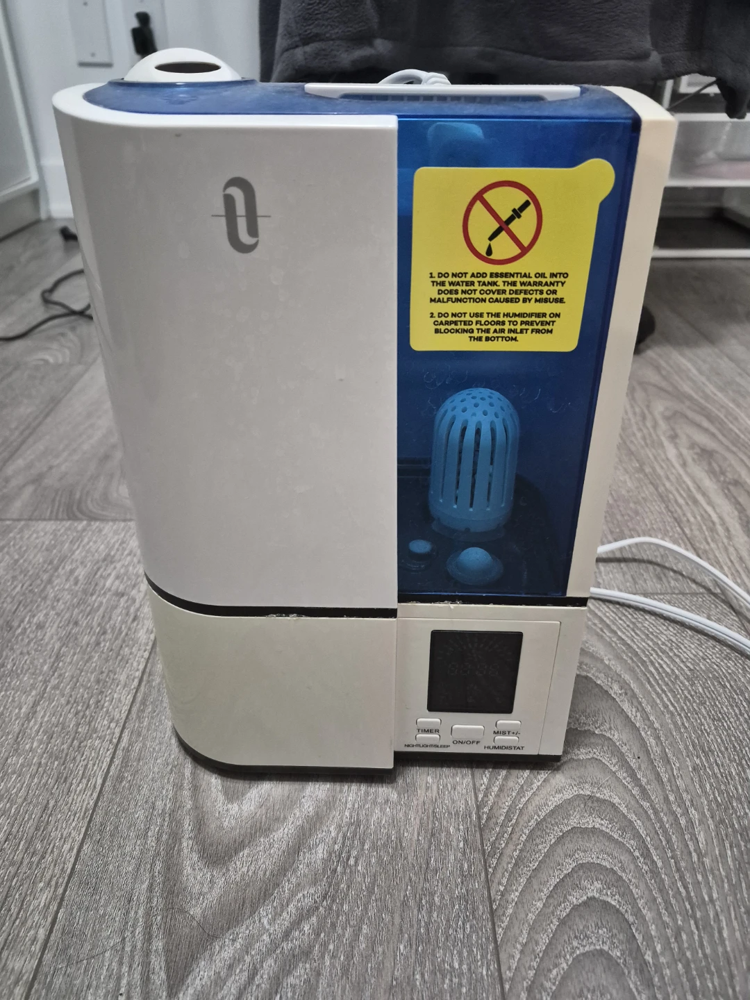 TaoTronics Ultrasonic Humidifier 4L