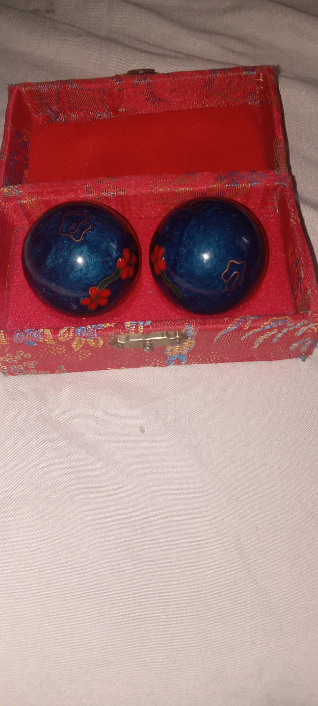 Chinese Baoding Health Balls with Box - photo 2