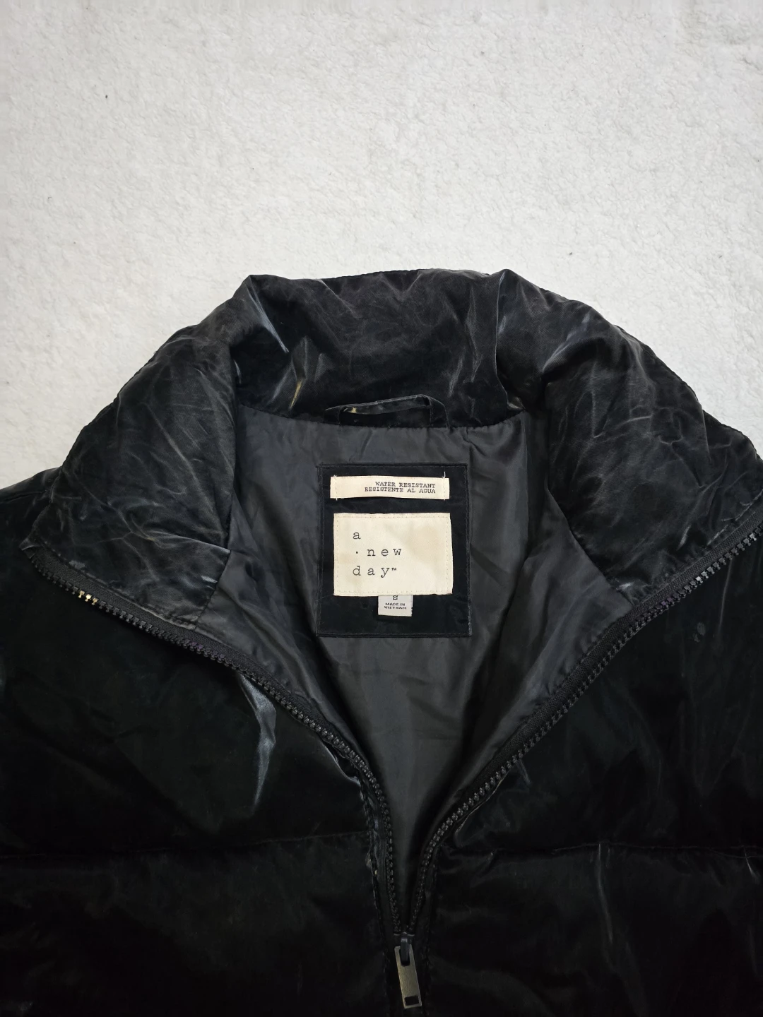 A New Day Black Puffer Jacket