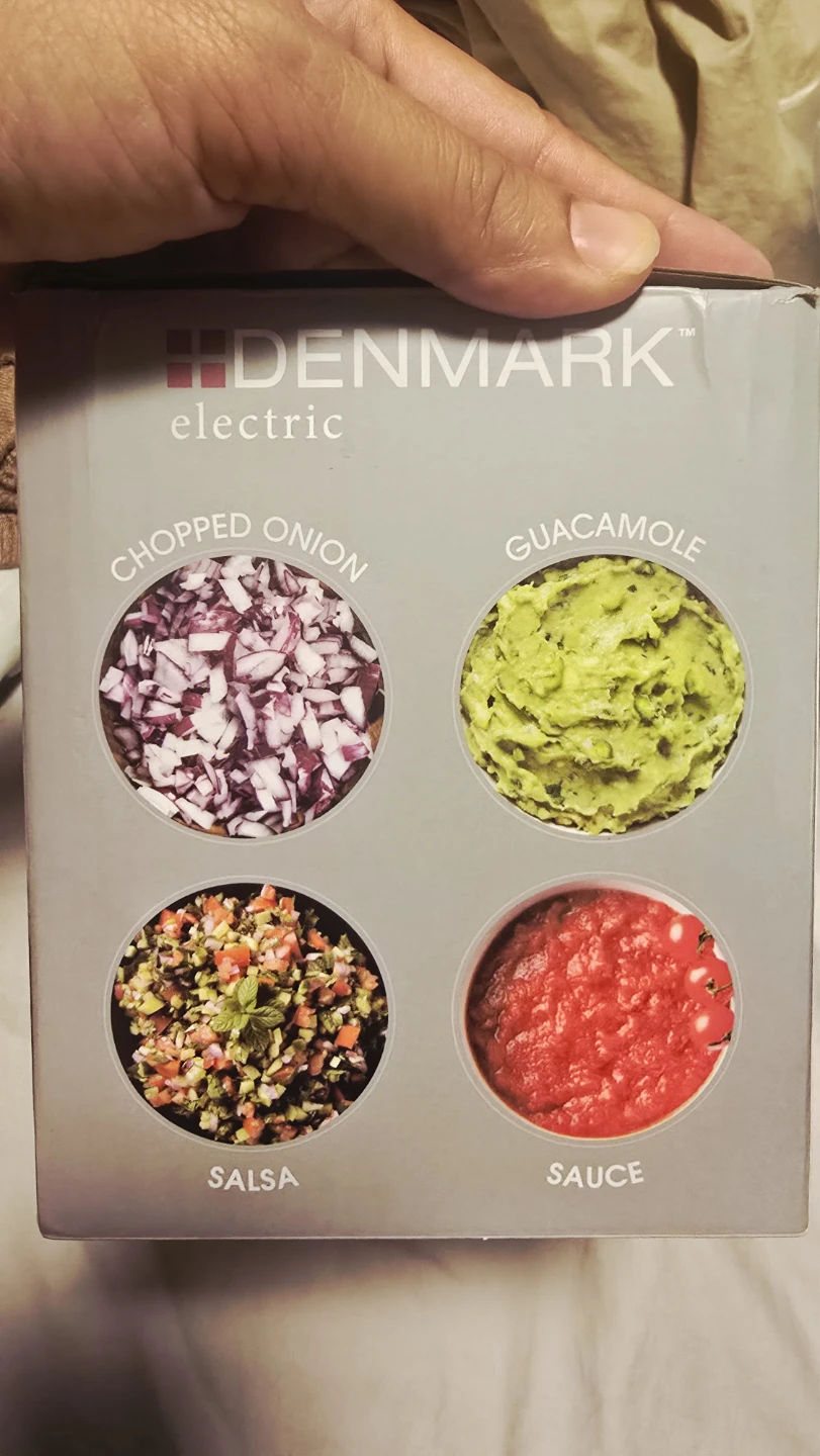 Denmark Electric Mini Food Chopper - photo 3