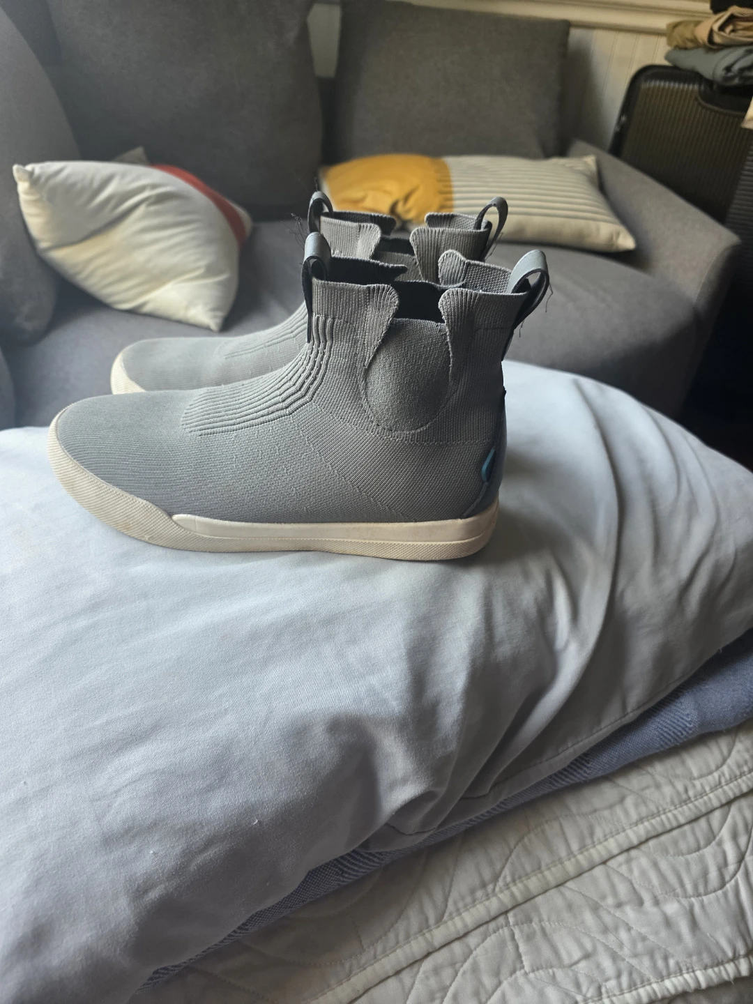 Vessi Grey Slip-on Shoes - photo 4