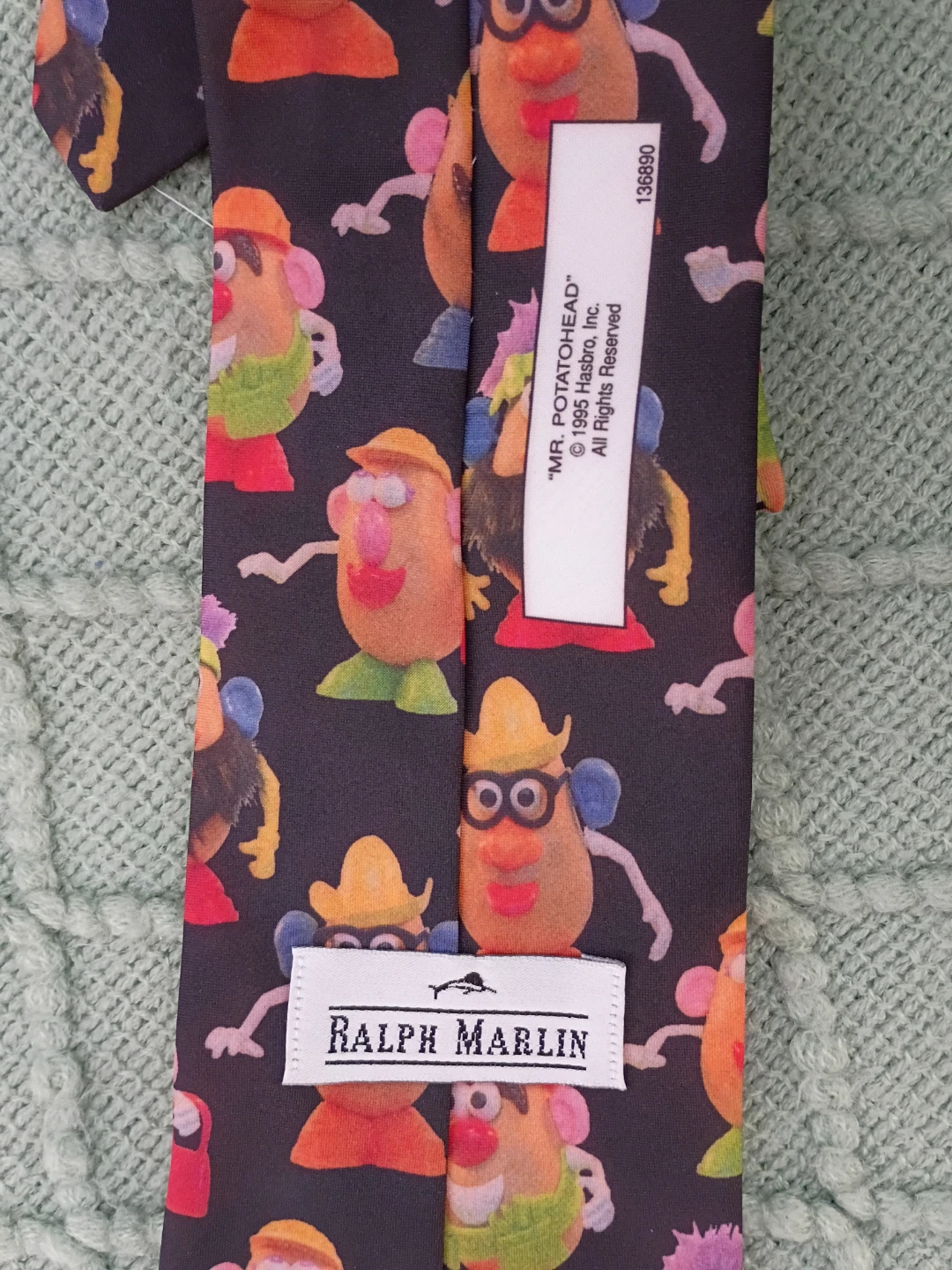 Vintage Ralph Marlin Mr. Potato Head Tie - photo 2