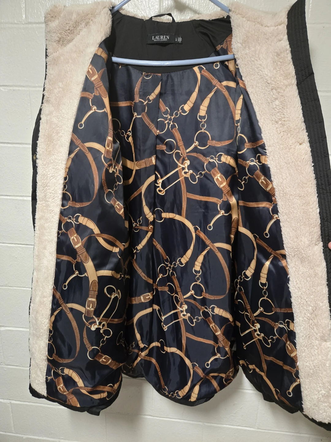 Lauren Ralph Lauren Black Down Puffer Winter Jacket Size Large - photo 4